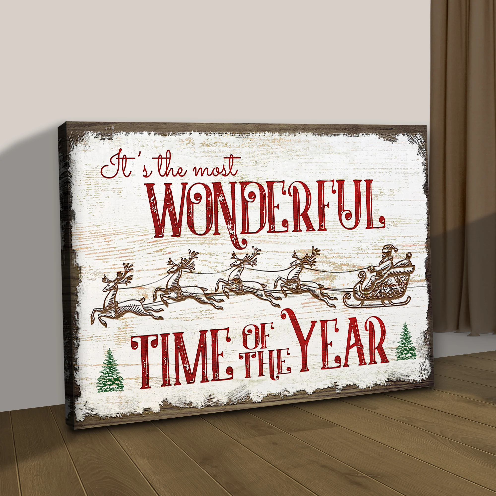 It's the Most Wonderful Time of the Year Sign VII (Free Shipping) - Image 3