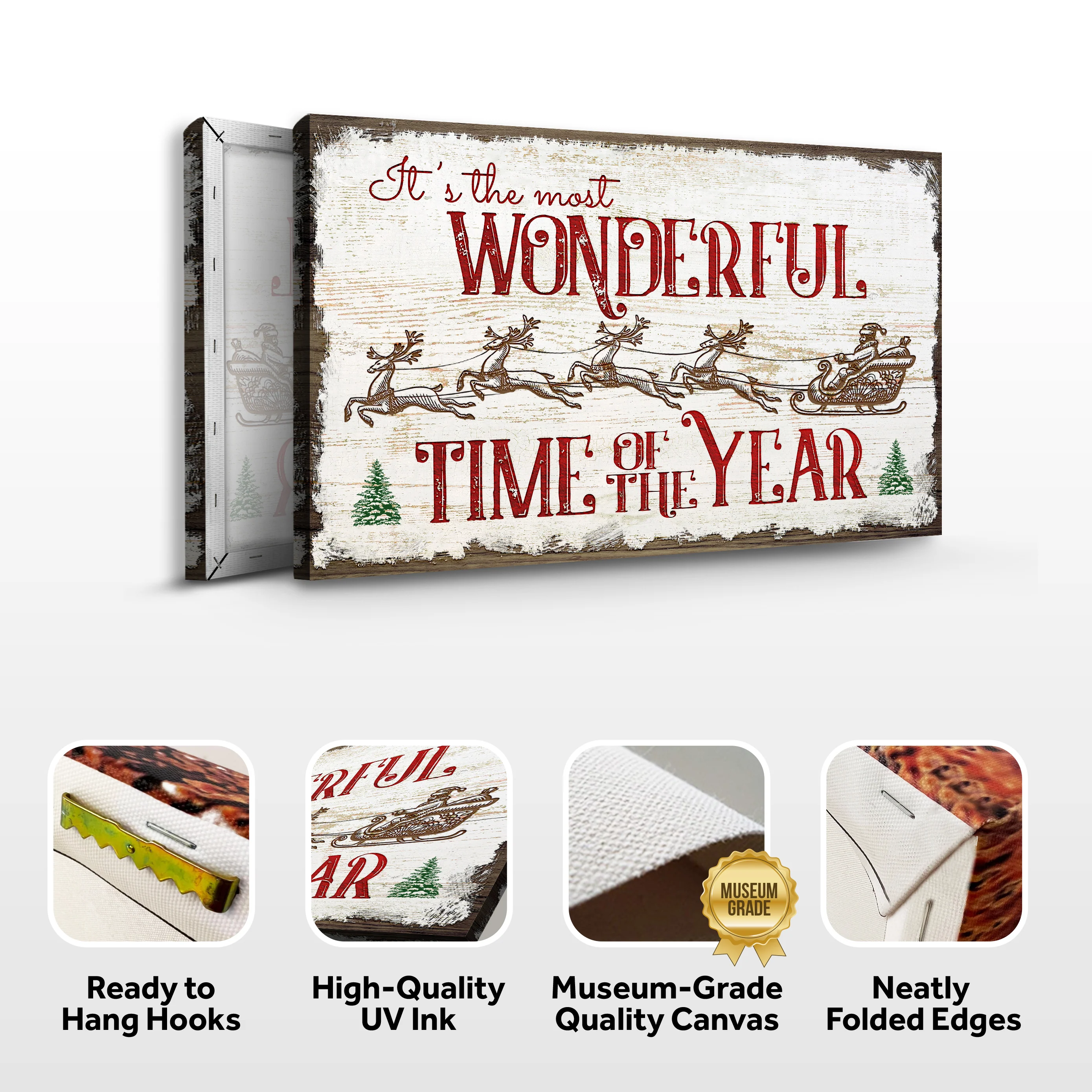It's the Most Wonderful Time of the Year Sign VII (Free Shipping) - Image 4