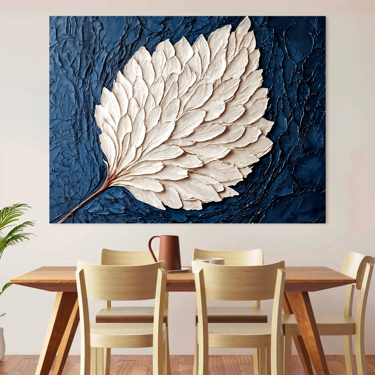 Ivory Bloom Wall Art - Image 3