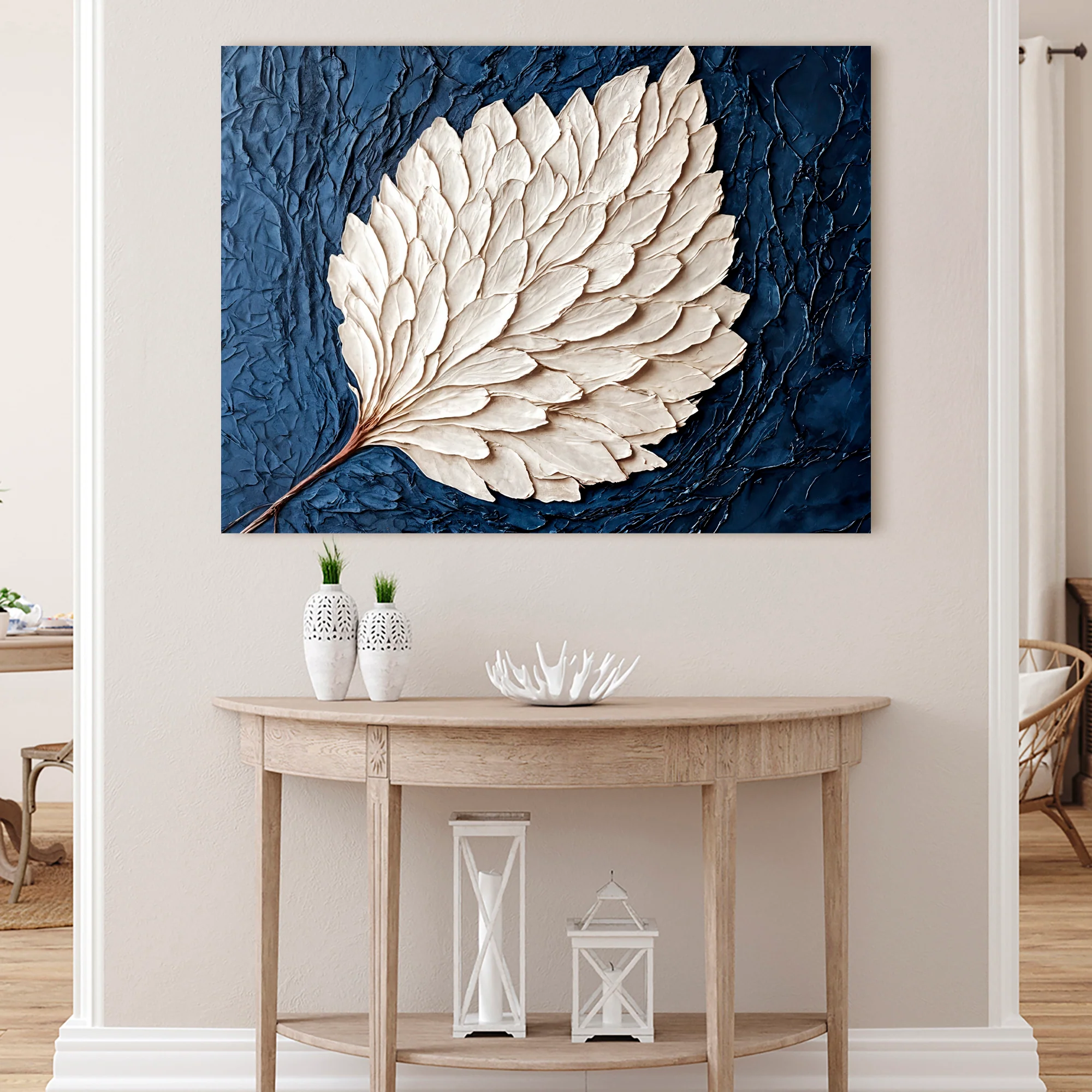 Ivory Bloom Wall Art - Image 4