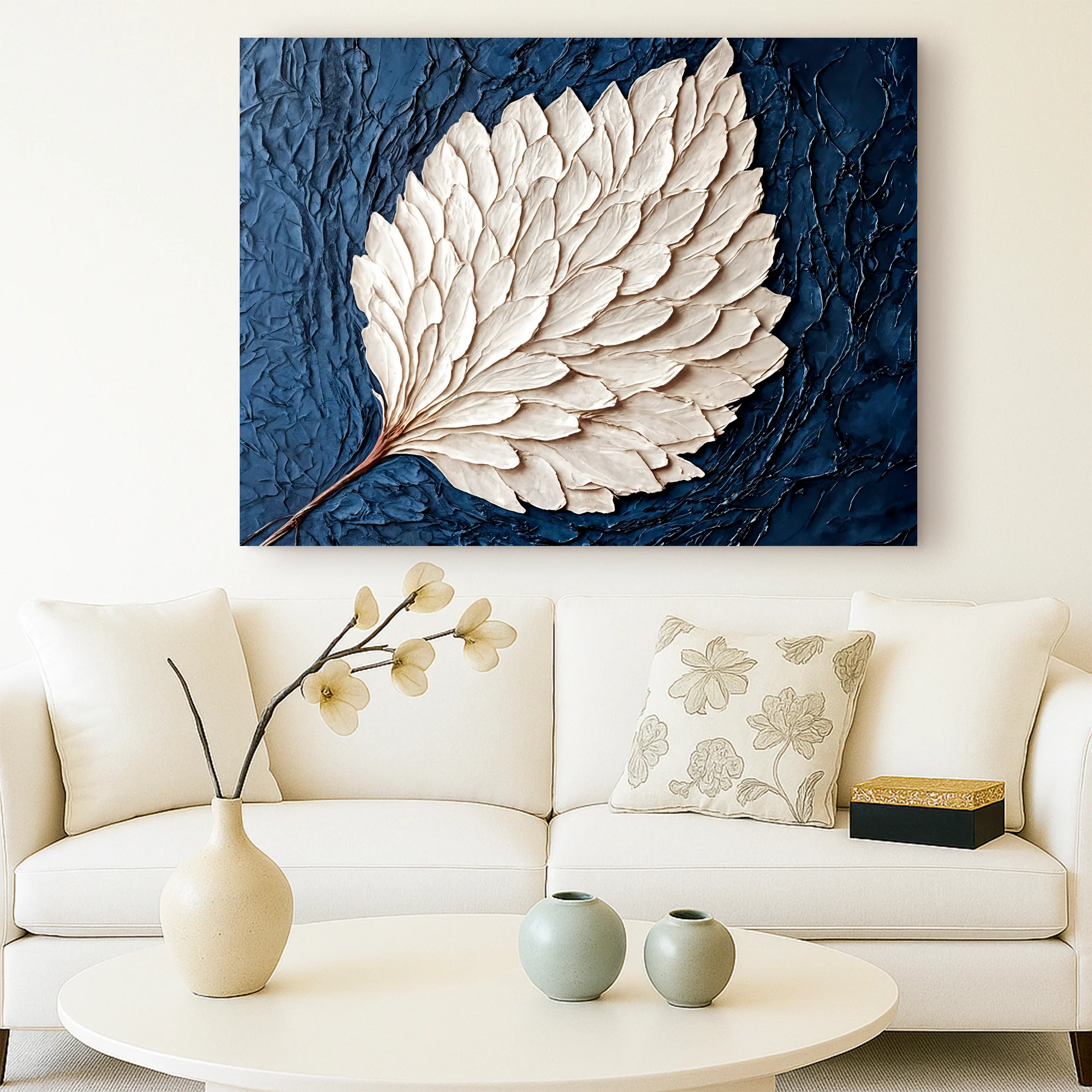 Ivory Bloom Wall Art - Image 5