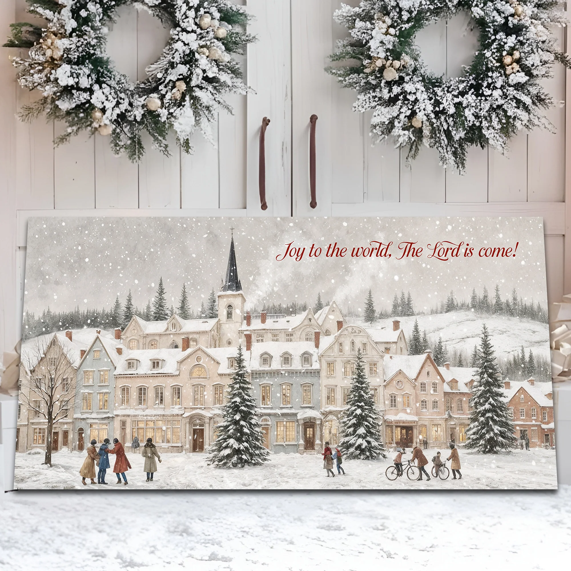 Joy To the World Christmas Wall Sign - Image 3