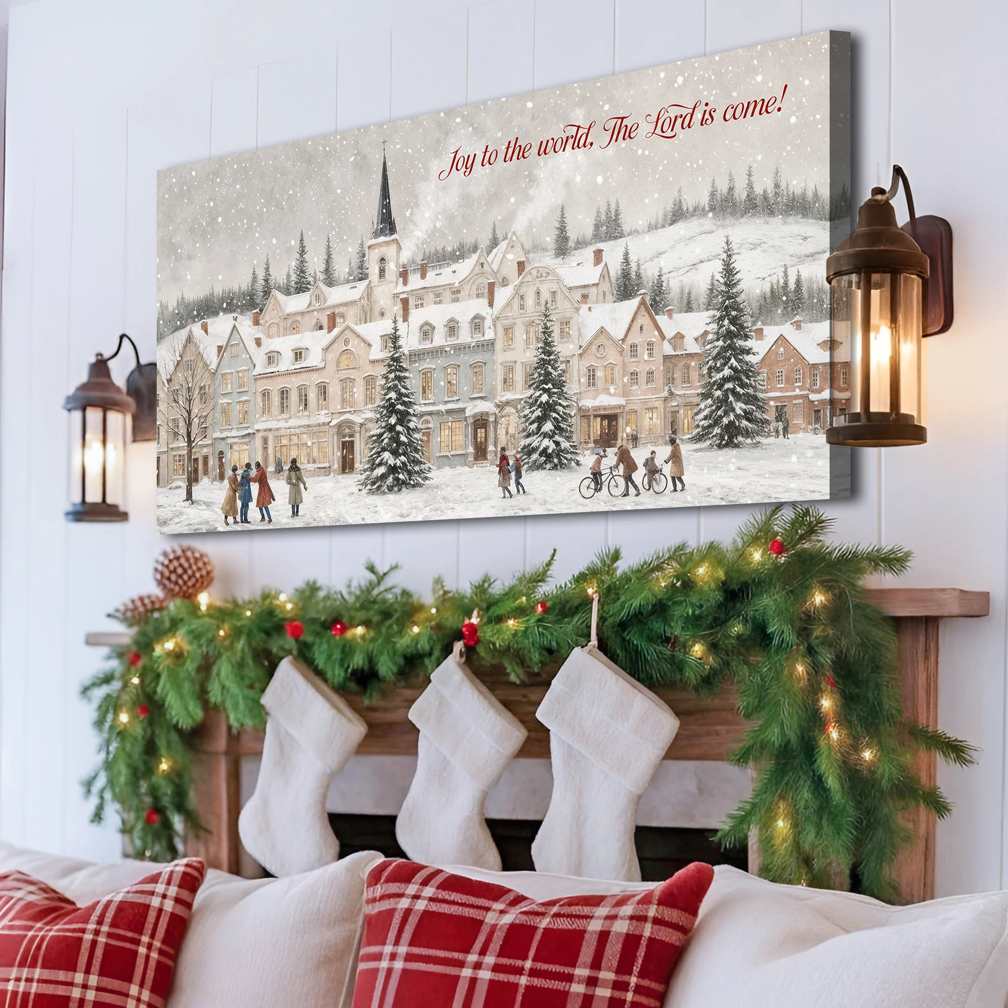 Joy To the World Christmas Wall Sign - Image 4