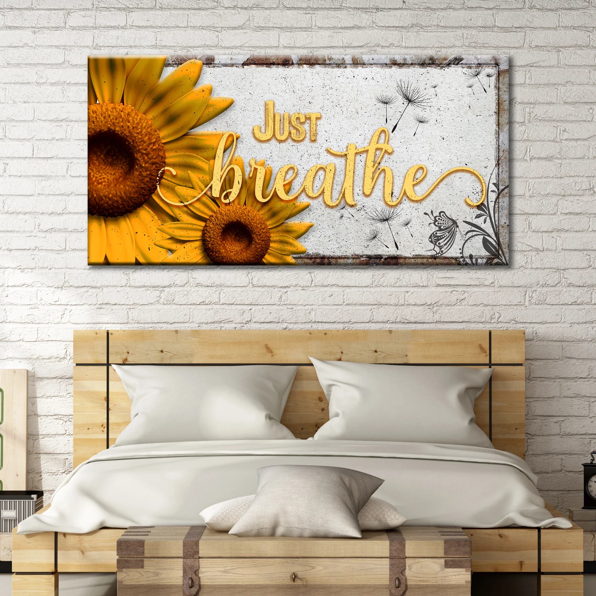 Just Breathe Sign - Image 2