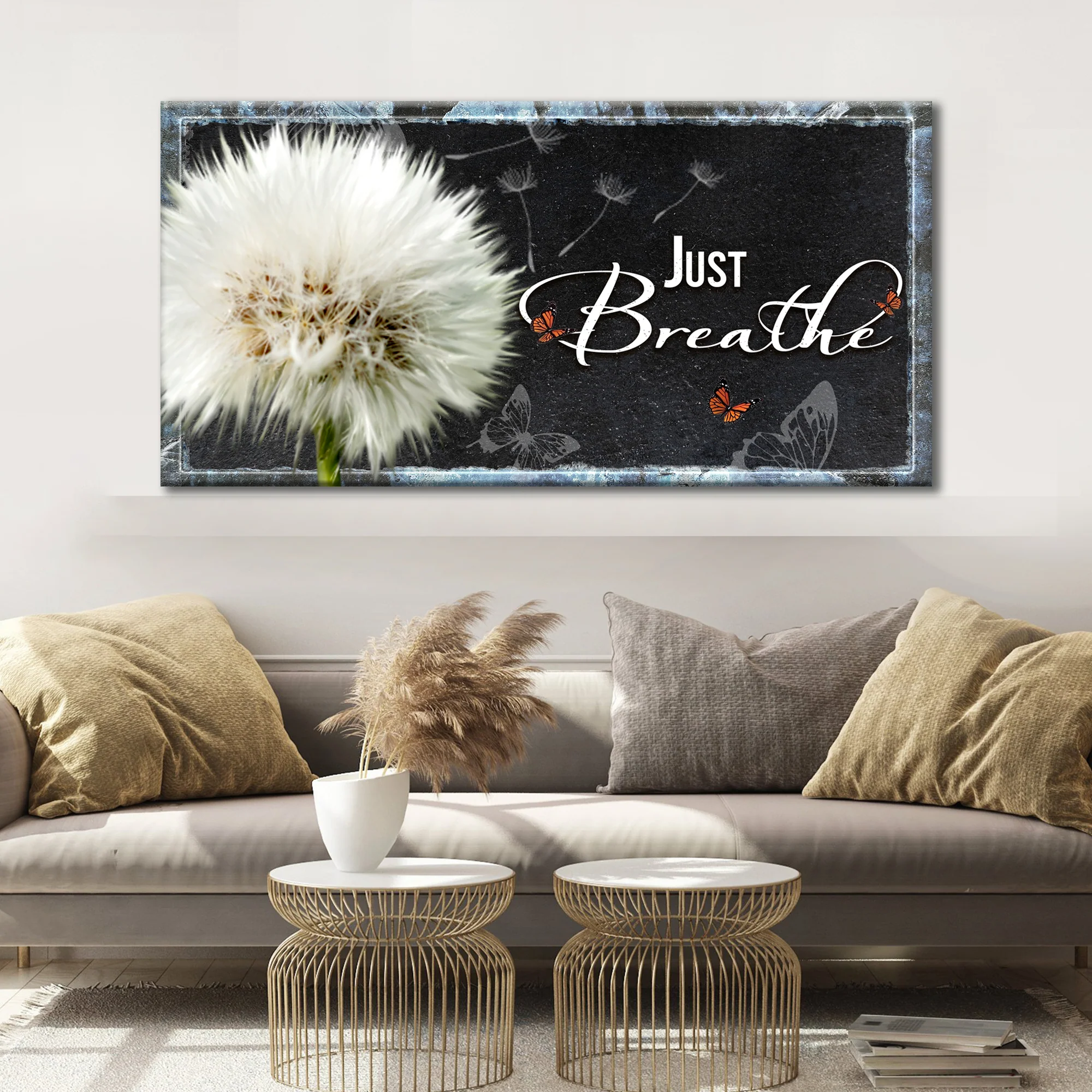 Just Breathe Sign - Image 3