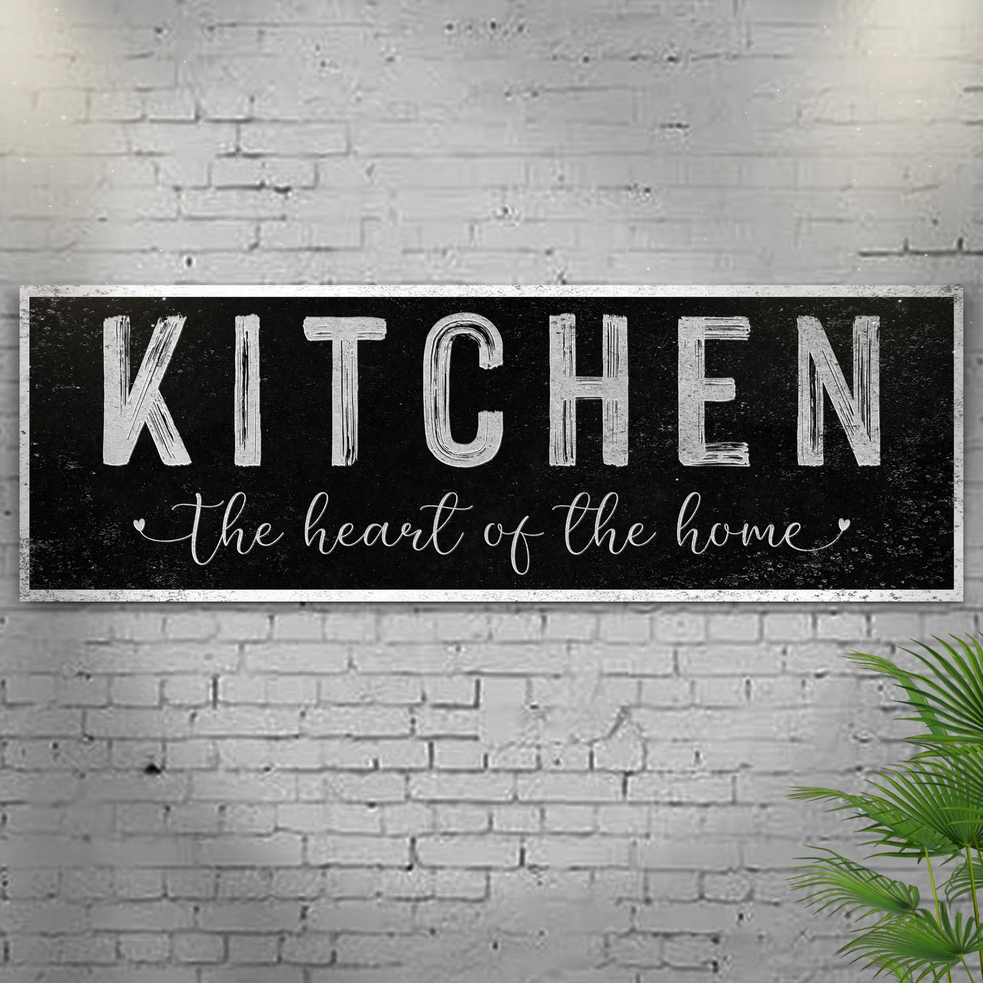 Kitchen Is The Heart Of The Home Sign III - Image 2