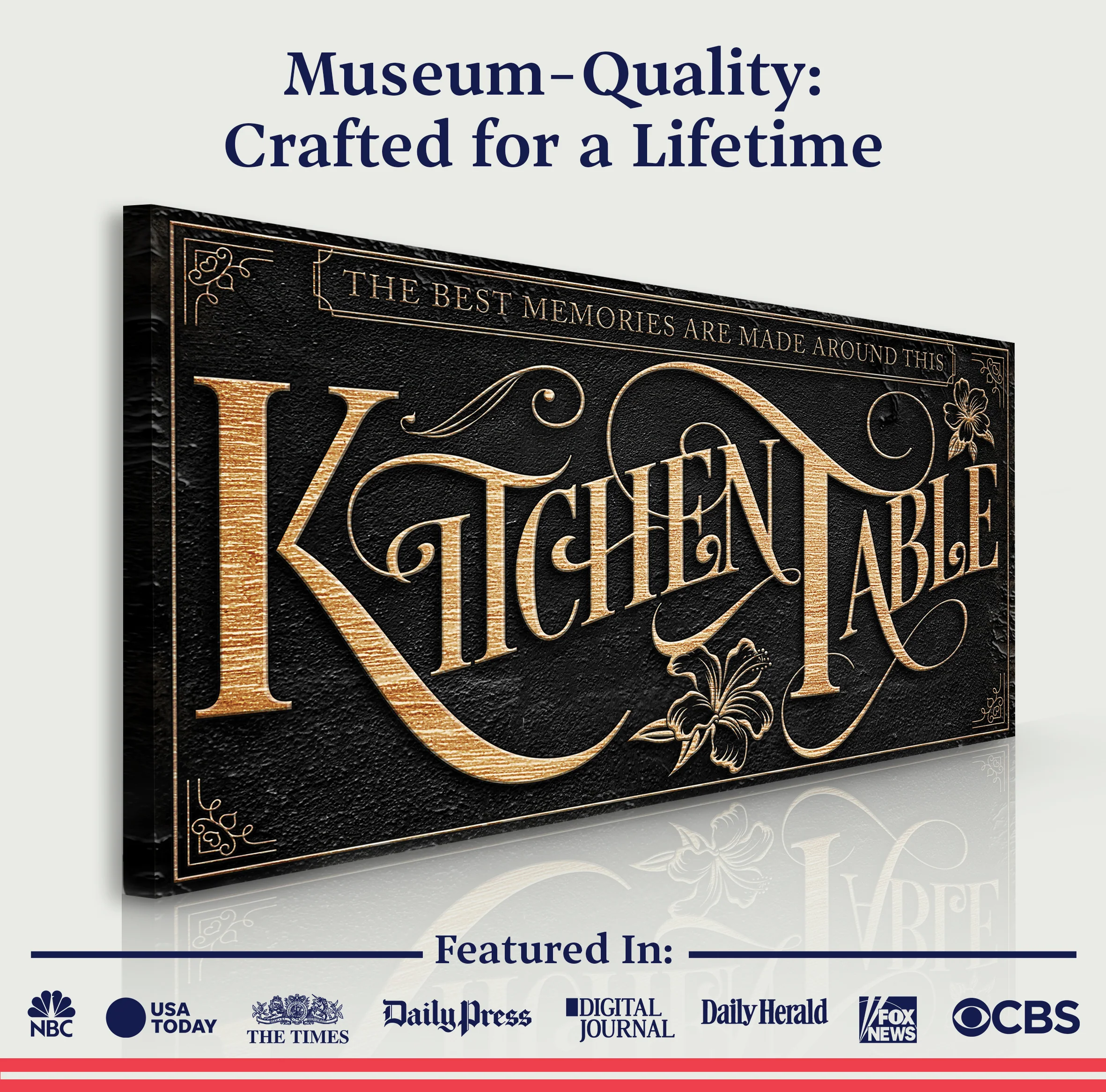 Kitchen Table Sign - Image 4
