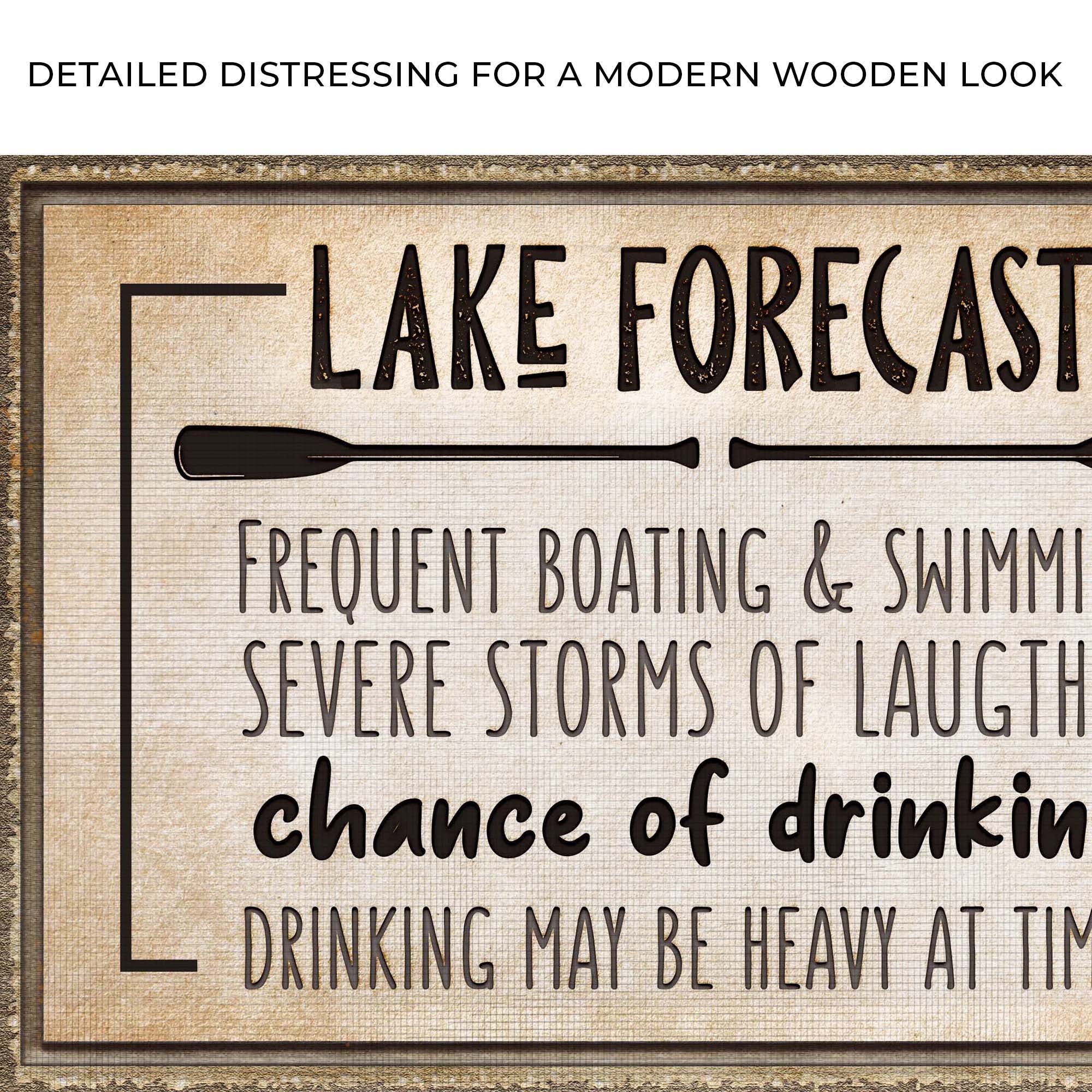 Lake Forecast Sign - Image 4