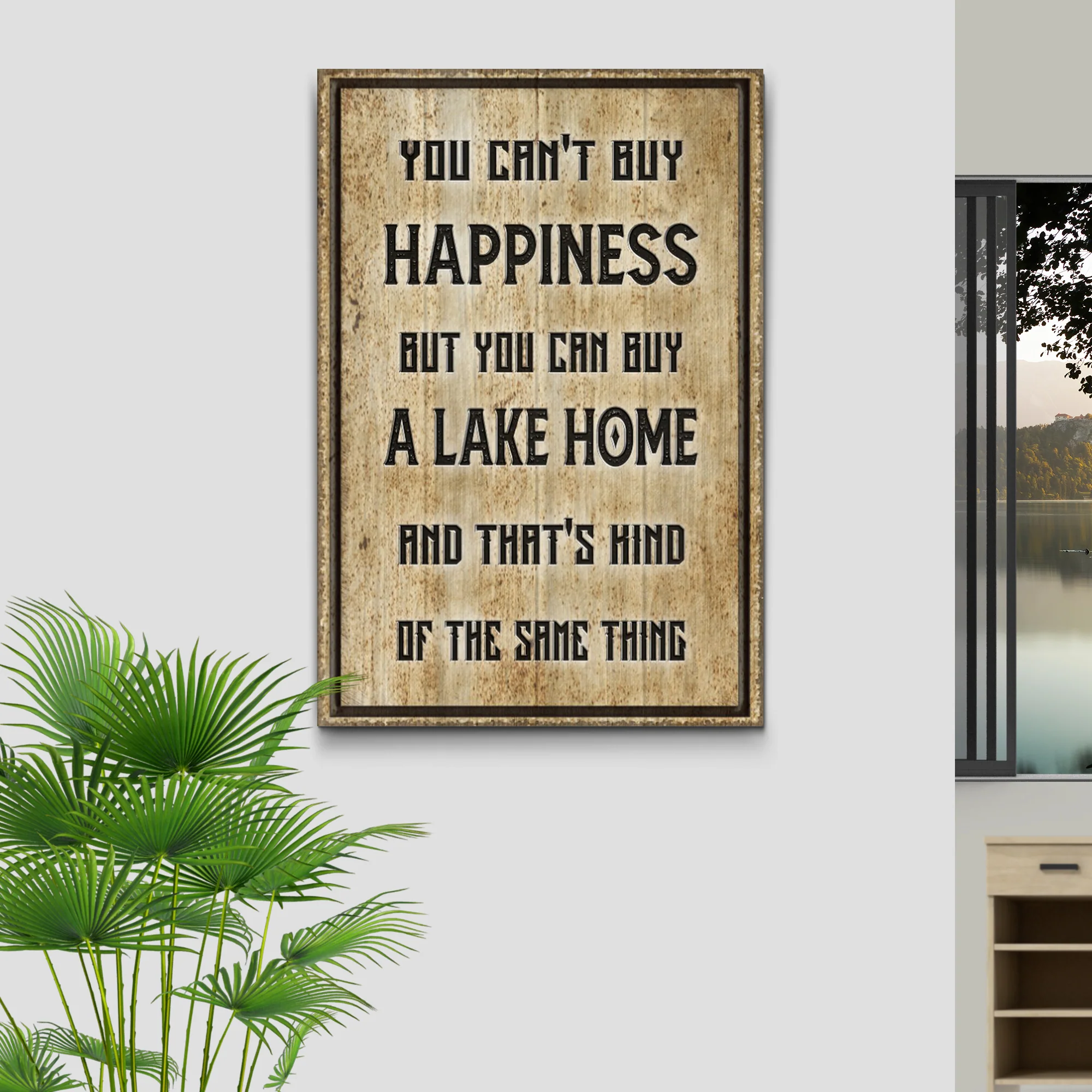 Lake Home Sign - Image 3