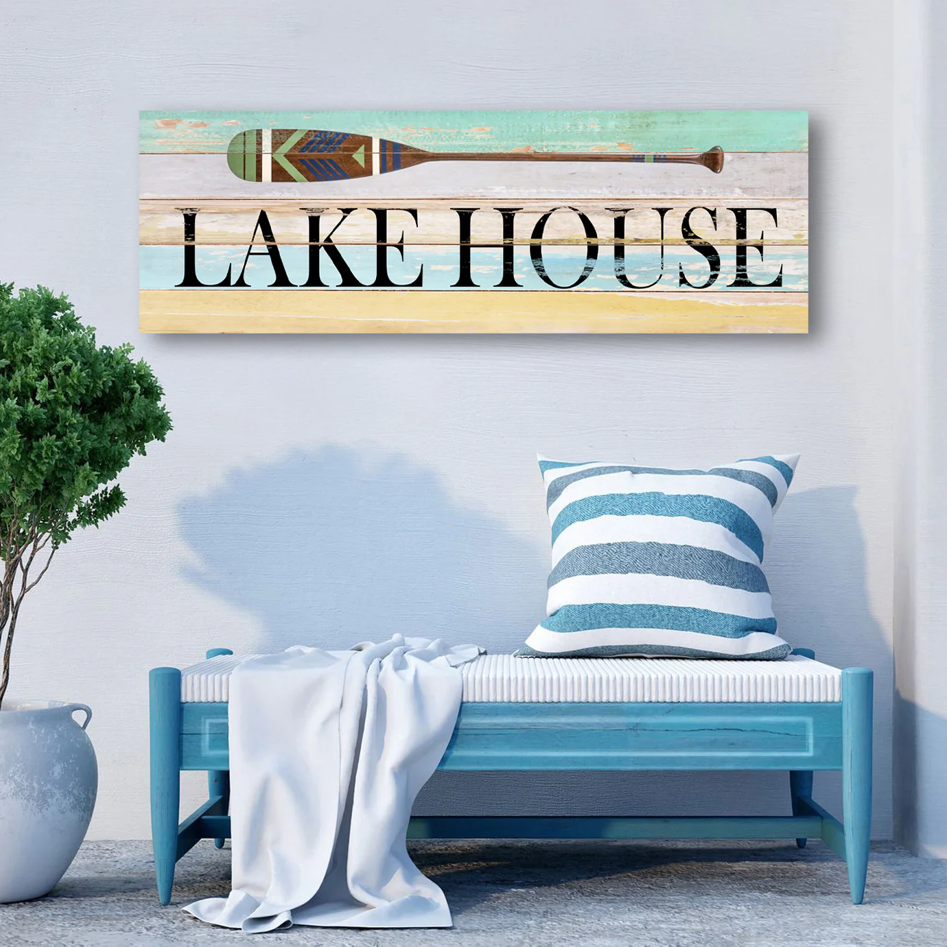 Lake House Coastal Sign - Image 2