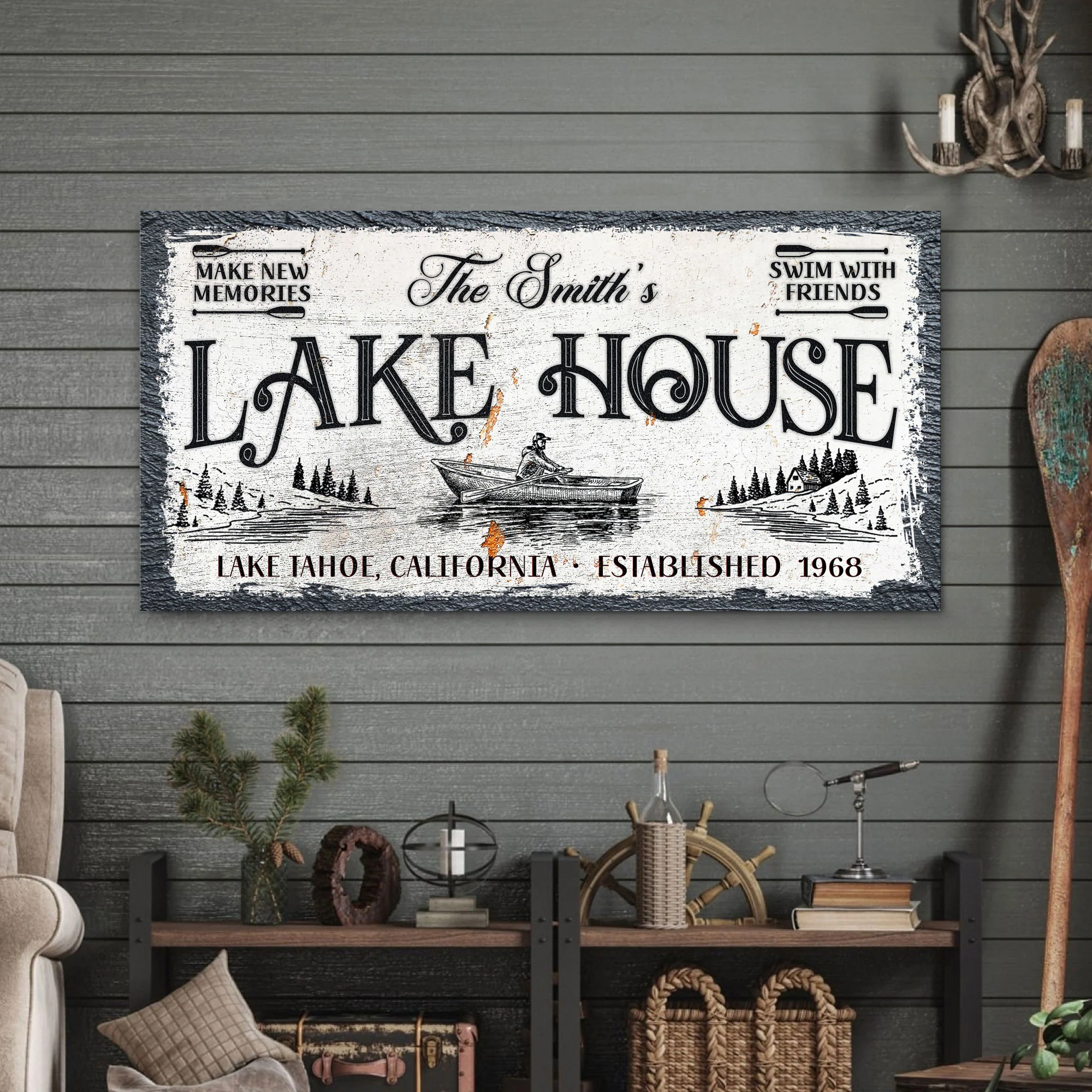 Lake House Sign IX - Image 2