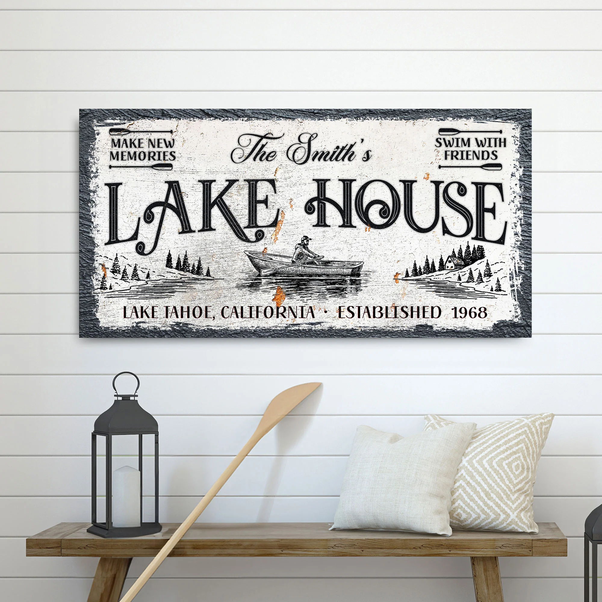 Lake House Sign IX - Image 3