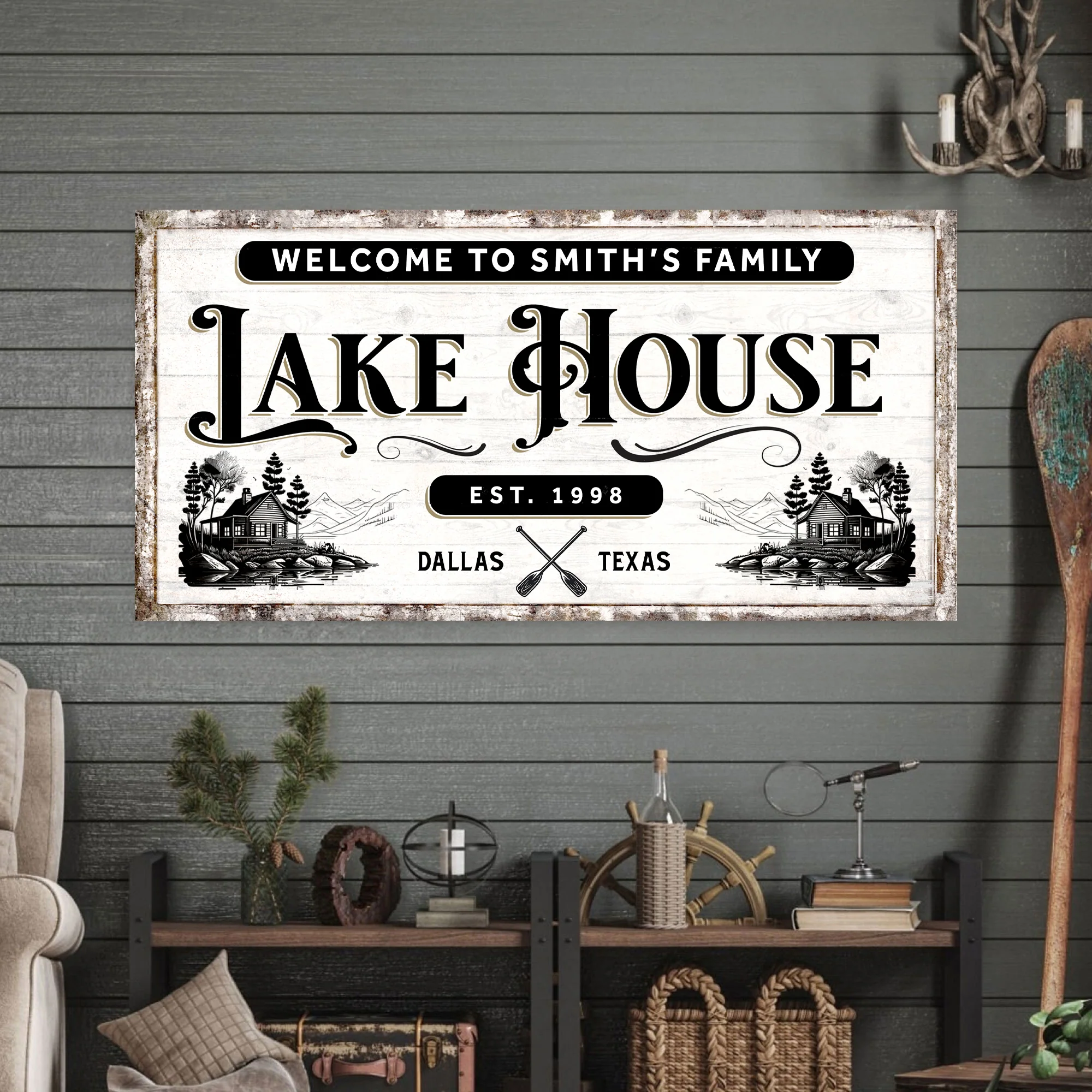 Lake House Sign VIII - Image 2