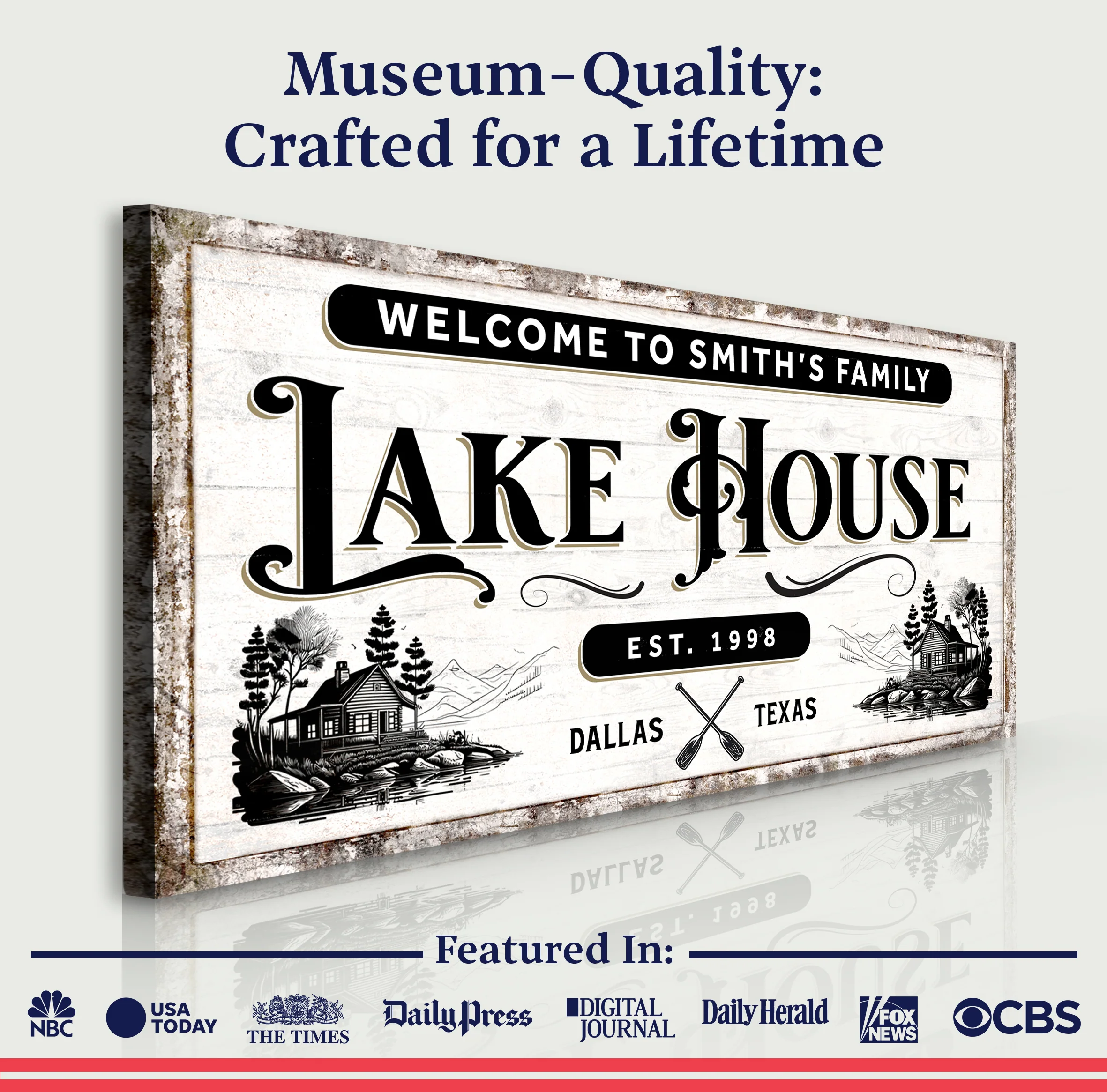 Lake House Sign VIII - Image 5