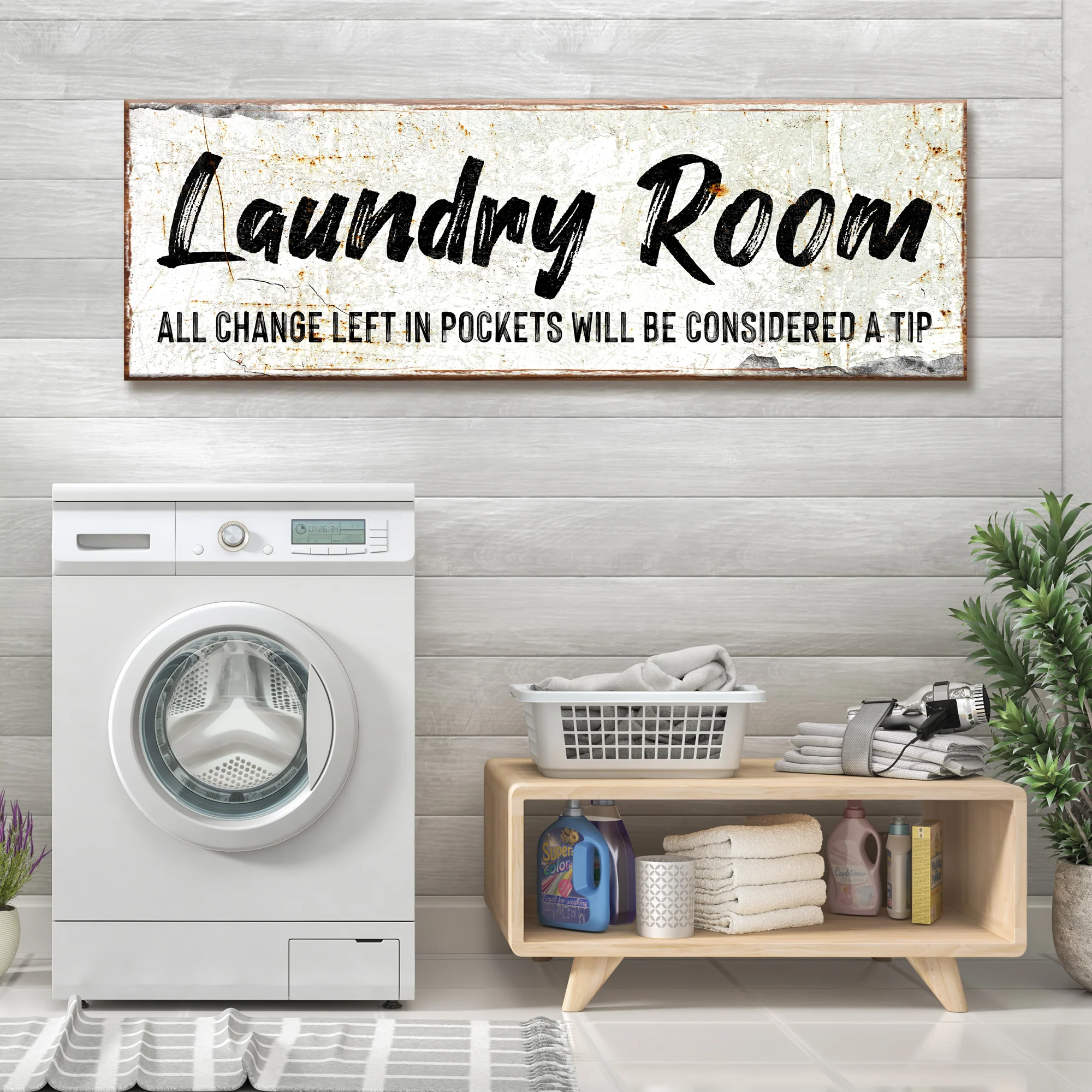 Laundry Room Sign II