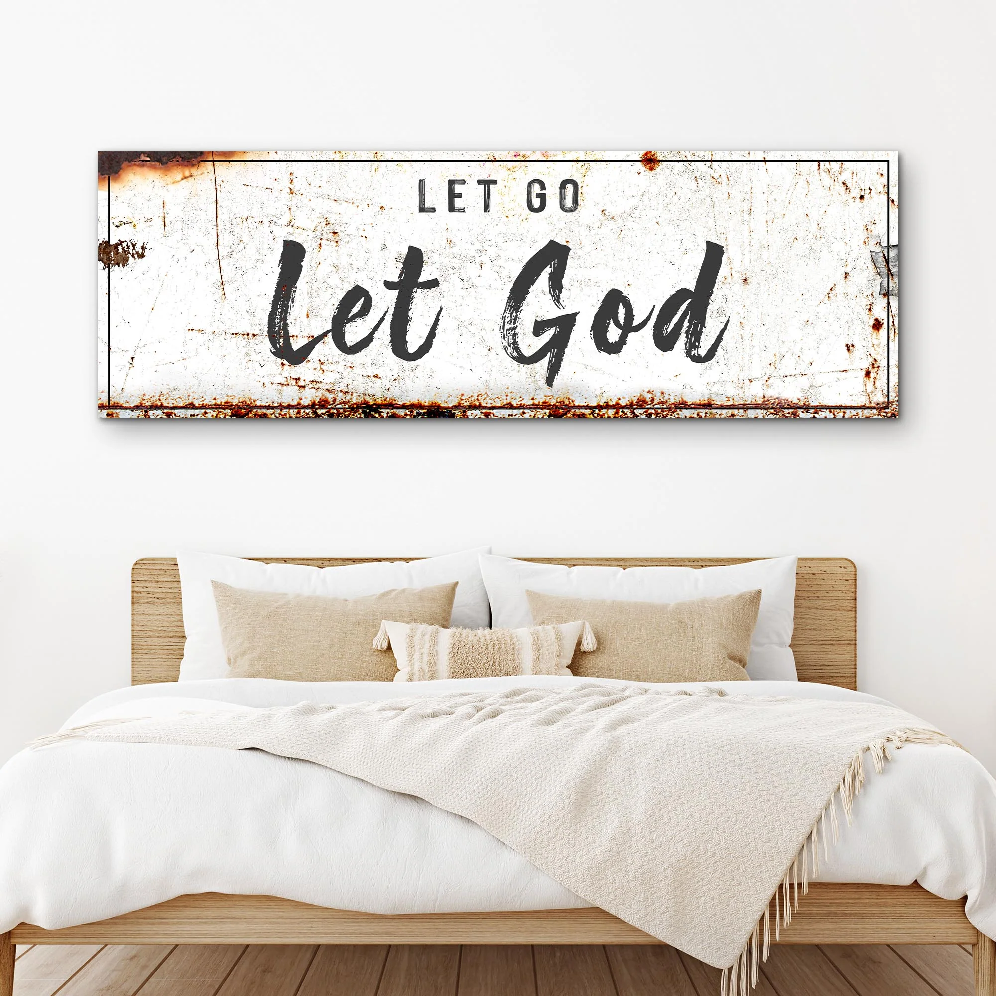 Let Go Let God Faith Sign - Image 2