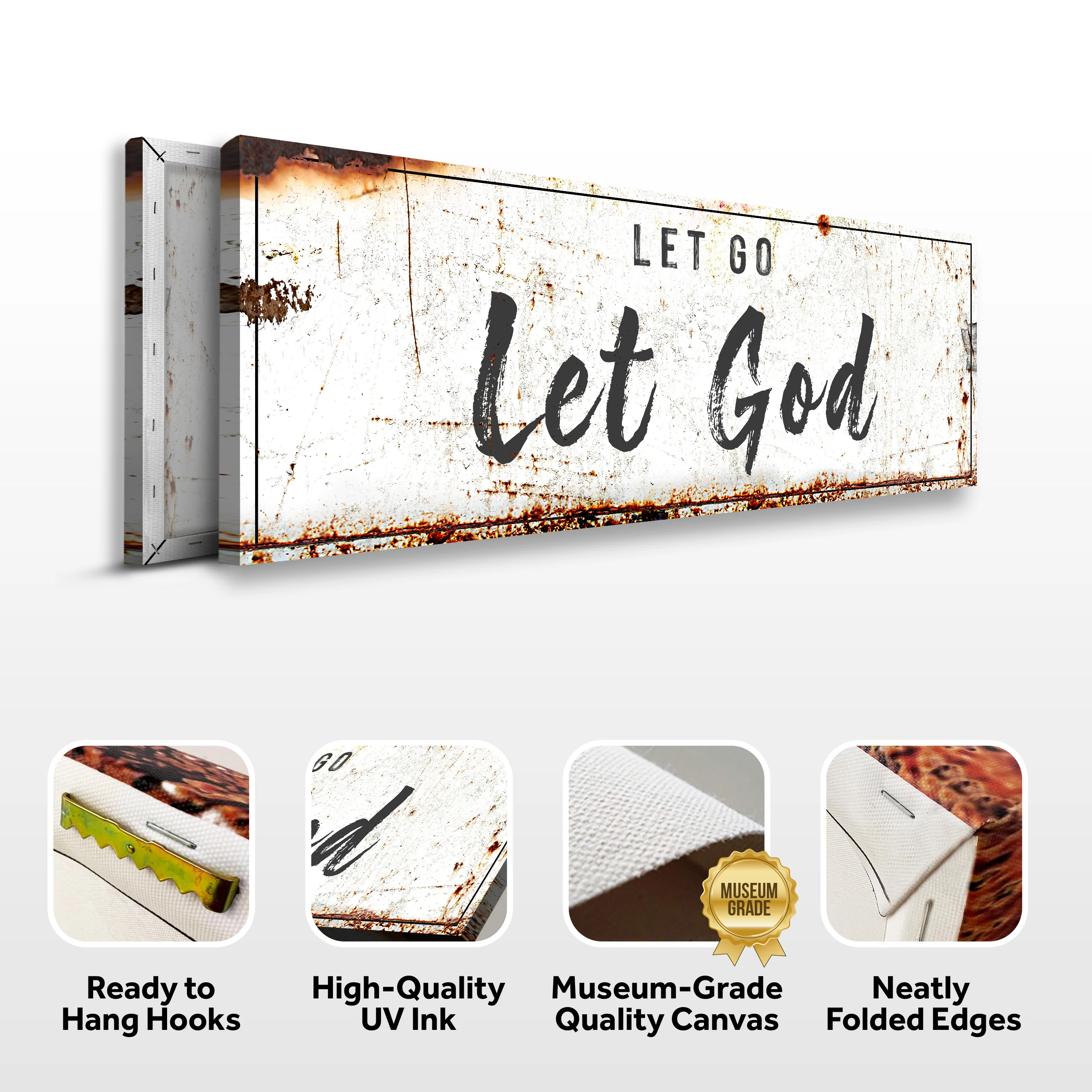 Let Go Let God Faith Sign - Image 5