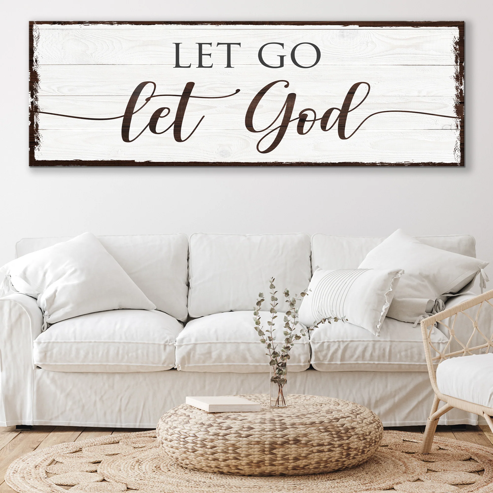 Let Go Let God Faith Sign II - Image 2