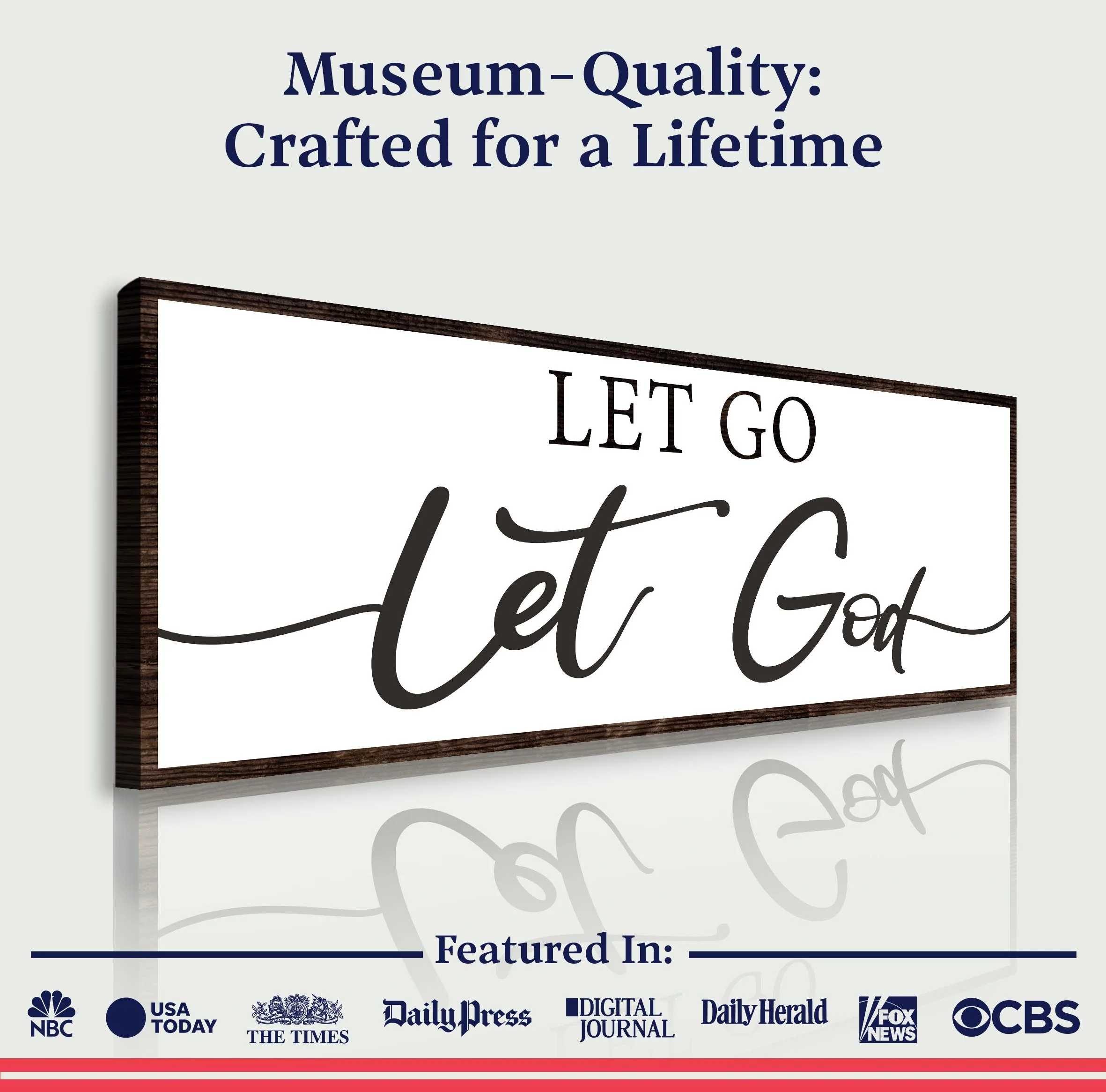 Let Go Let God Faith Sign III - Image 4