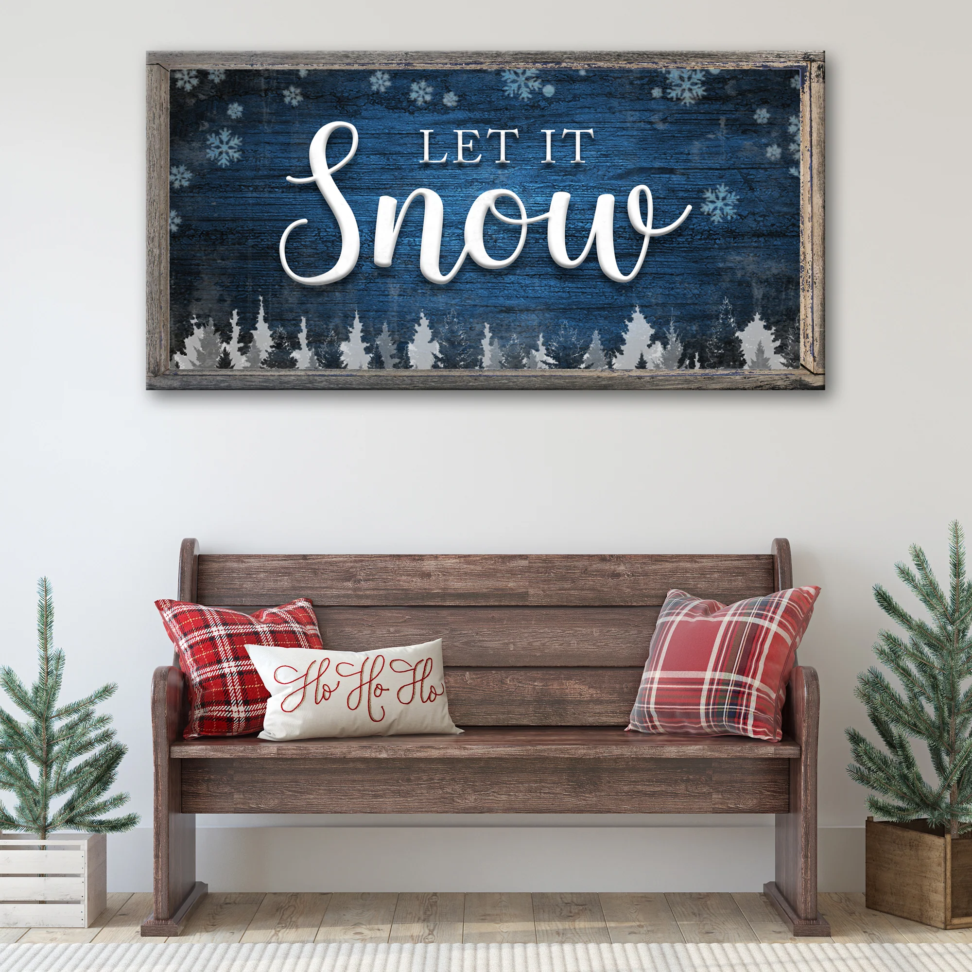 Let It Snow Sign II - Image 6