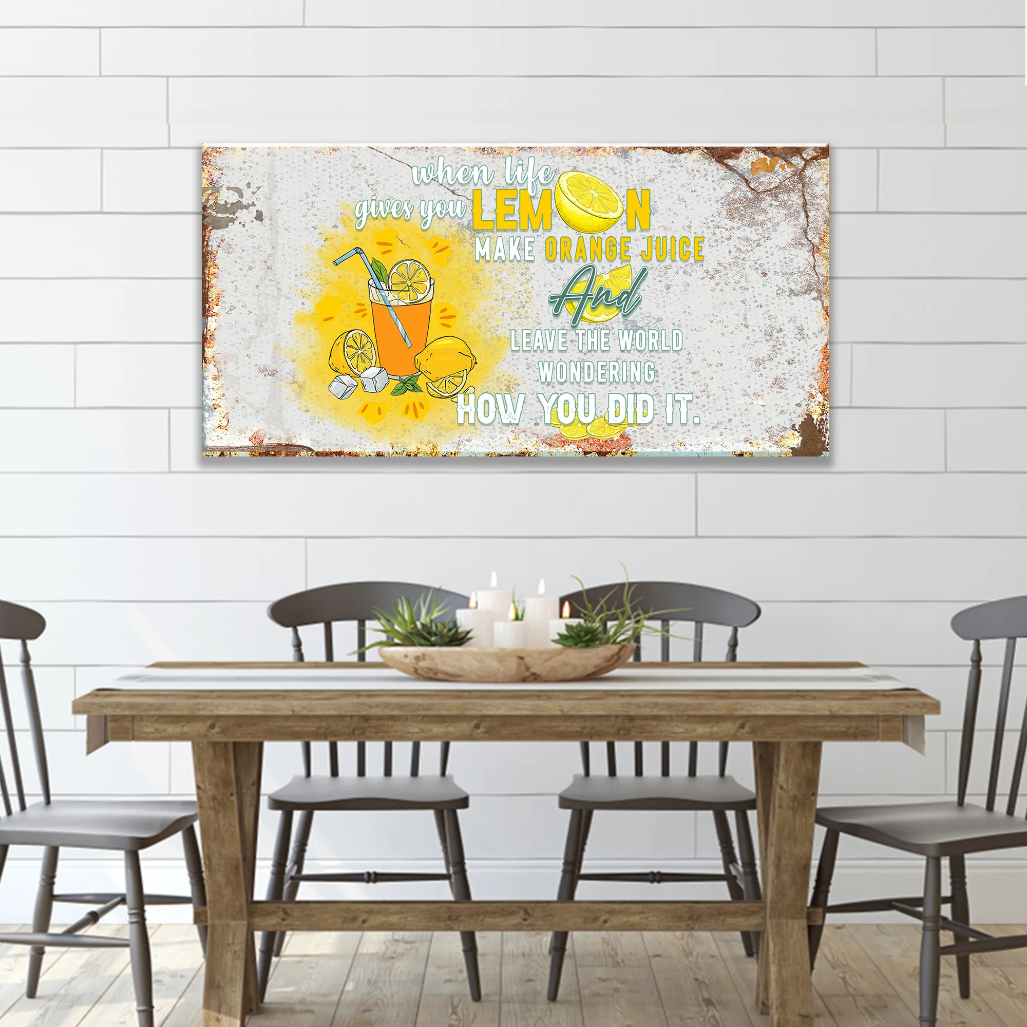 Life And Lemons Sign - Image 2