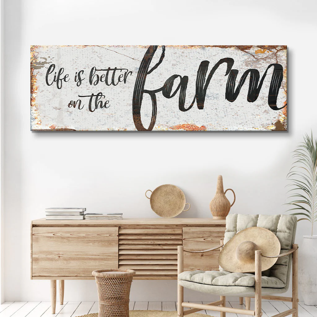 Life Is Better On The Farm Sign IX - Image 2