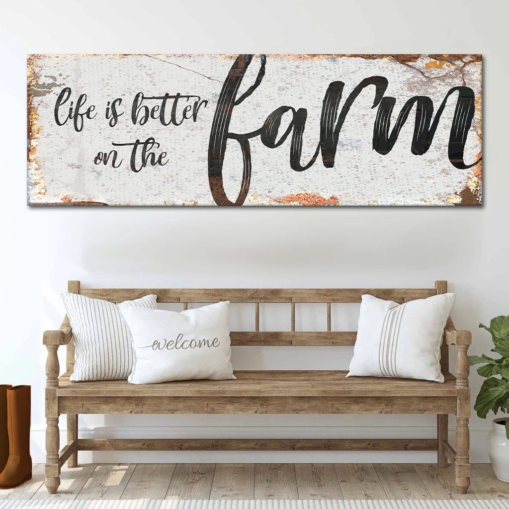 Life Is Better On The Farm Sign IX - Image 3