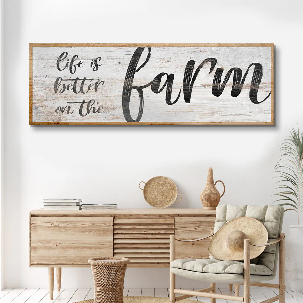 Life Is Better On The Farm Sign VII - Image 2