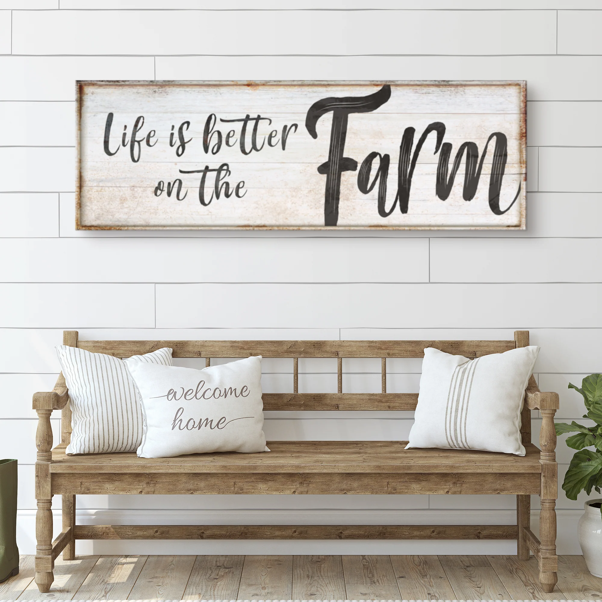 Life Is Better On The Farm Sign VIII - Image 2