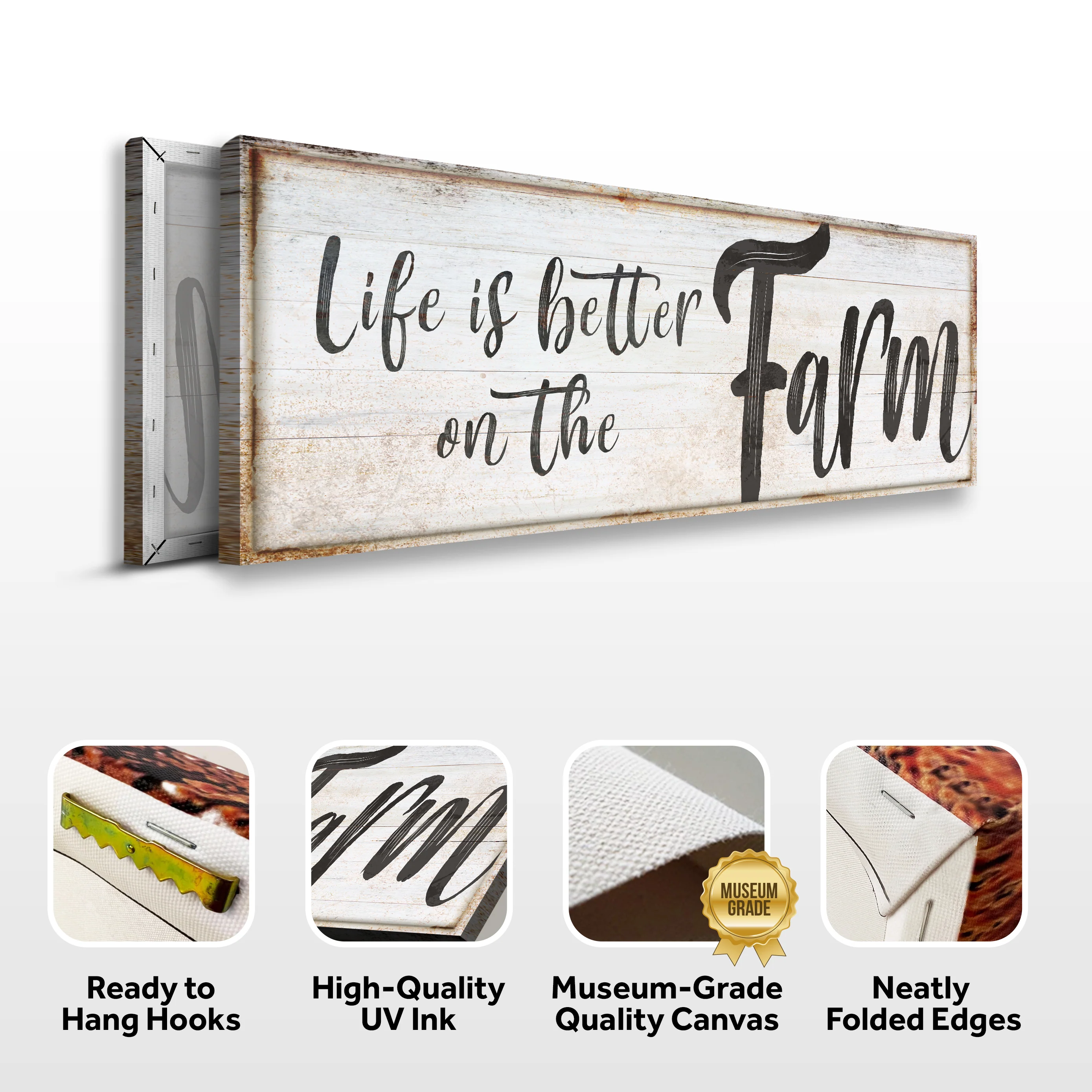Life Is Better On The Farm Sign VIII - Image 6