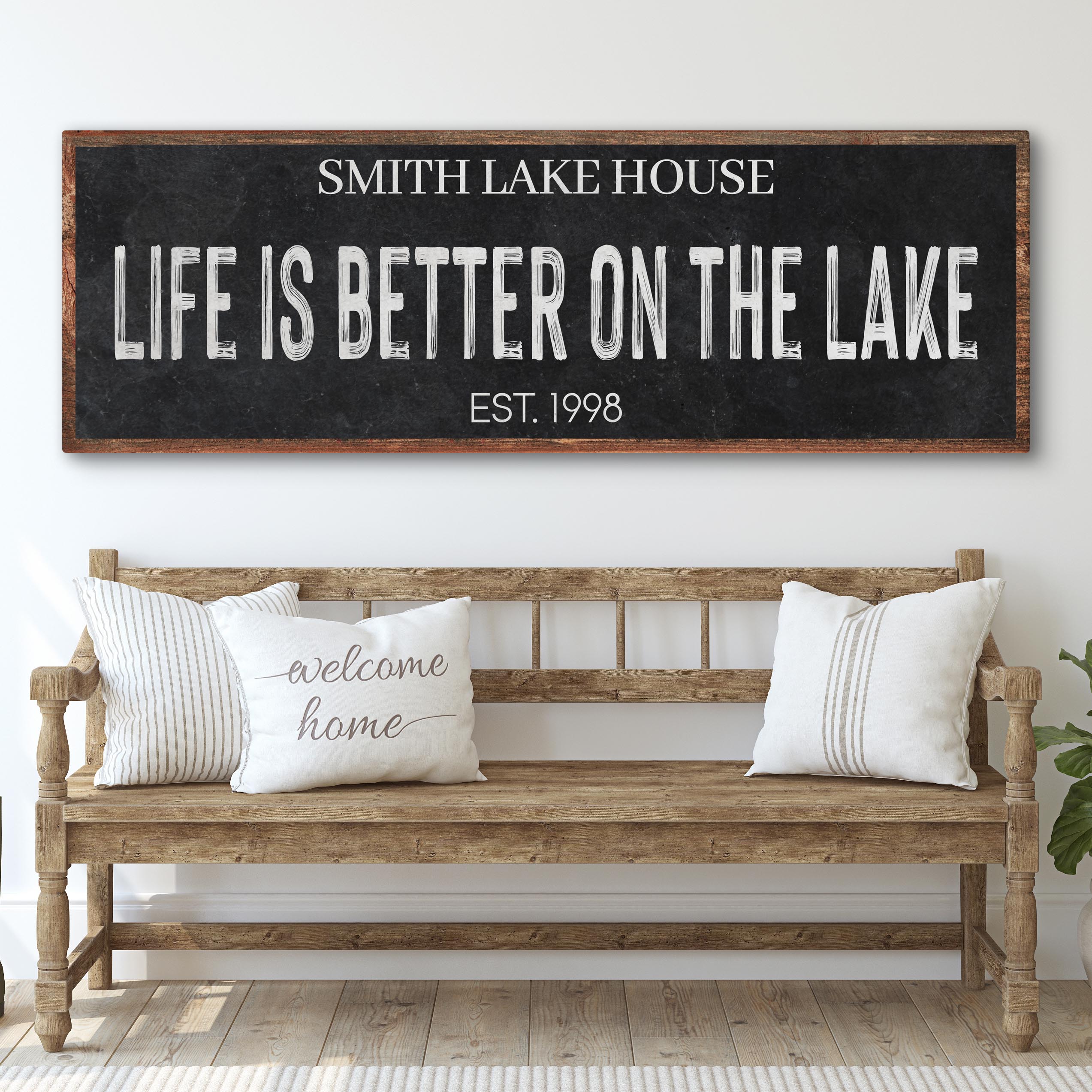 Life Is Better On The Lake Sign - Image 10