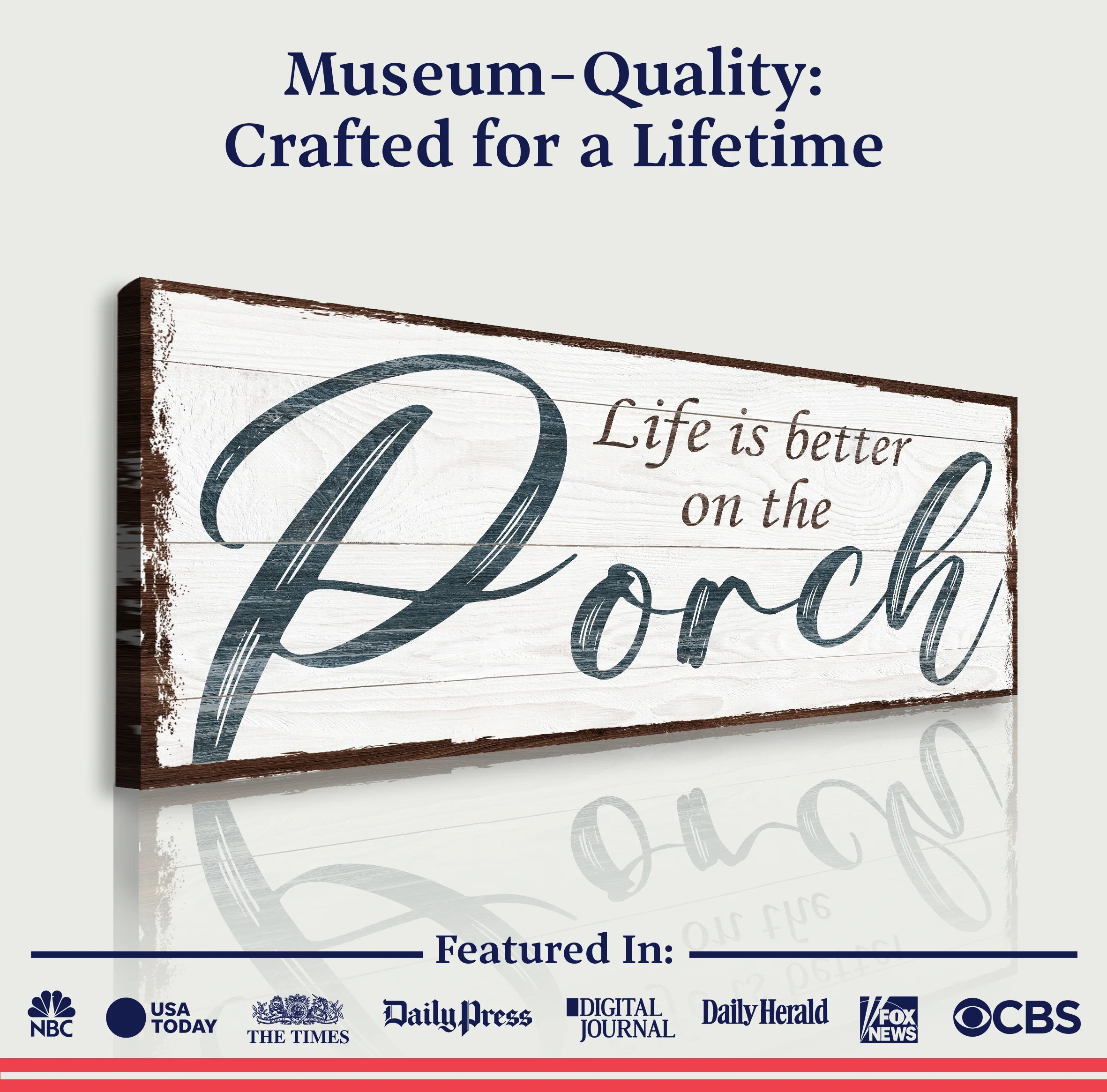 Life Is Better On The Porch Sign II - Image 4