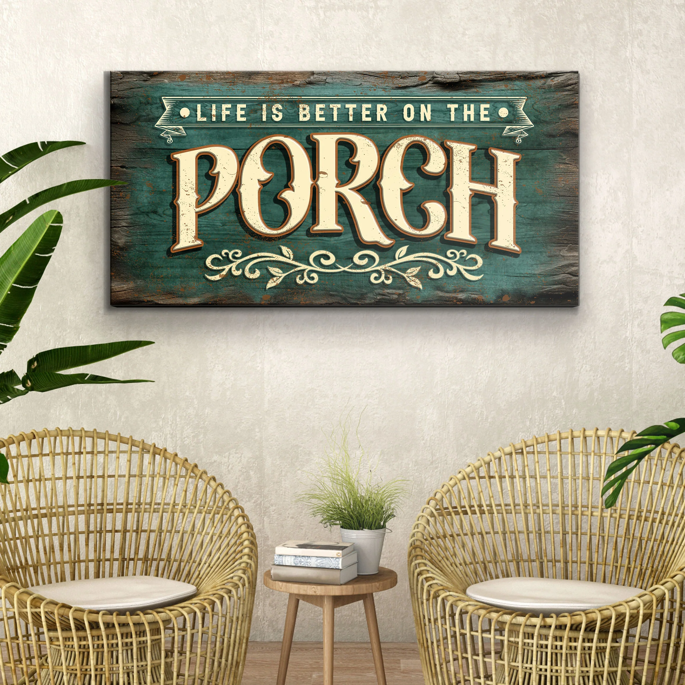 Life Is Better On The Porch Sign III - Image 3