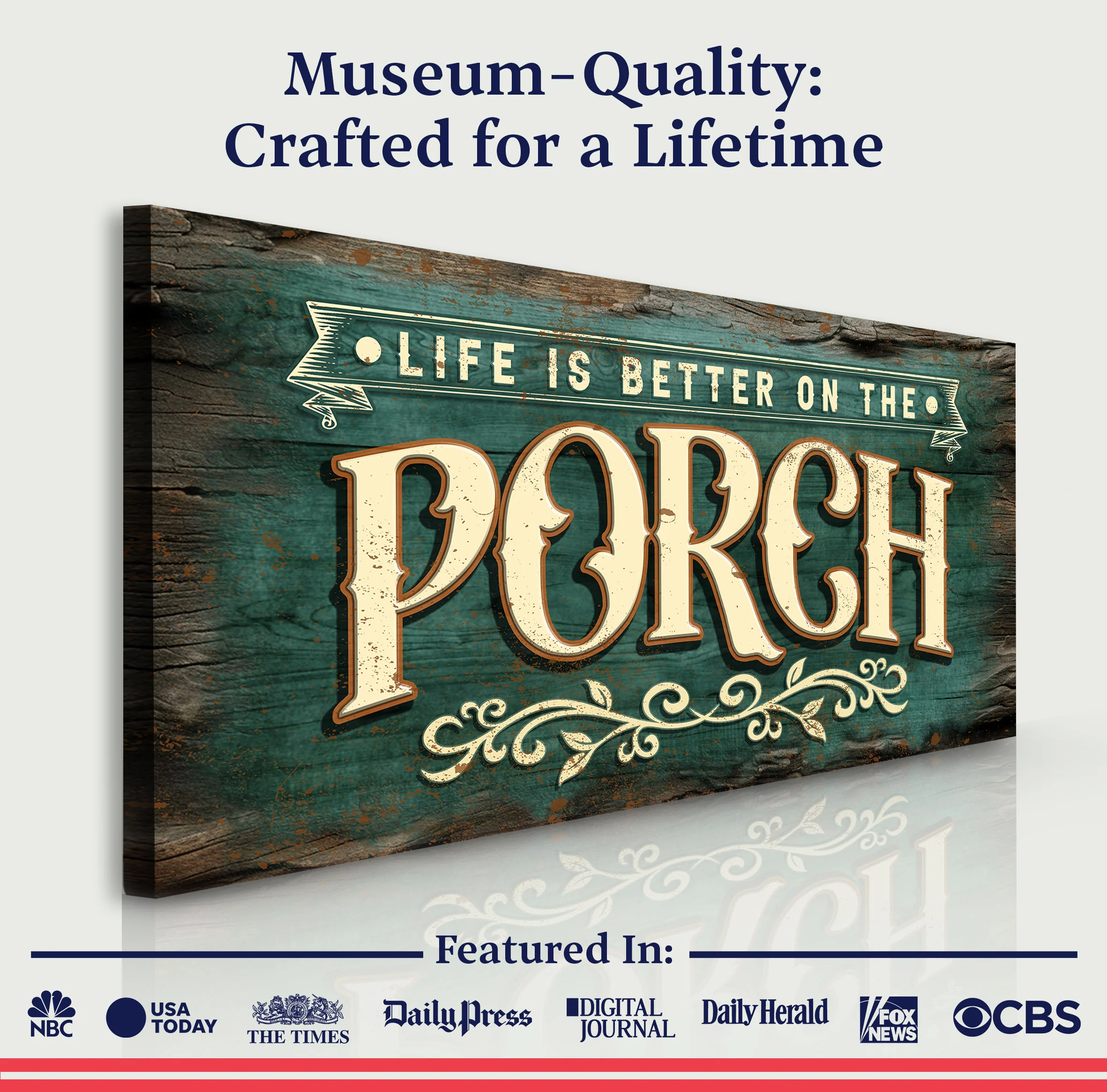 Life Is Better On The Porch Sign III - Image 5