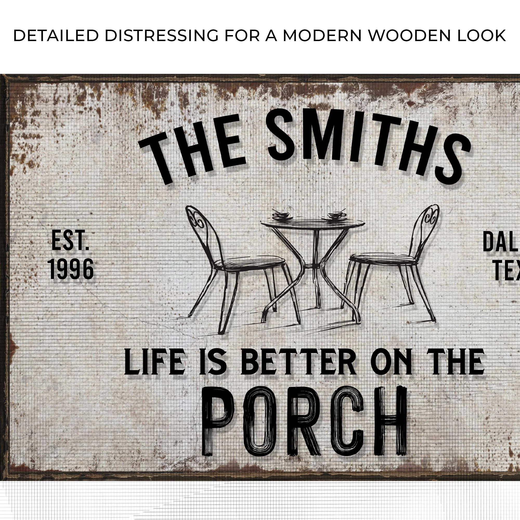 Life Is Better On The Porch Sign - Image 4