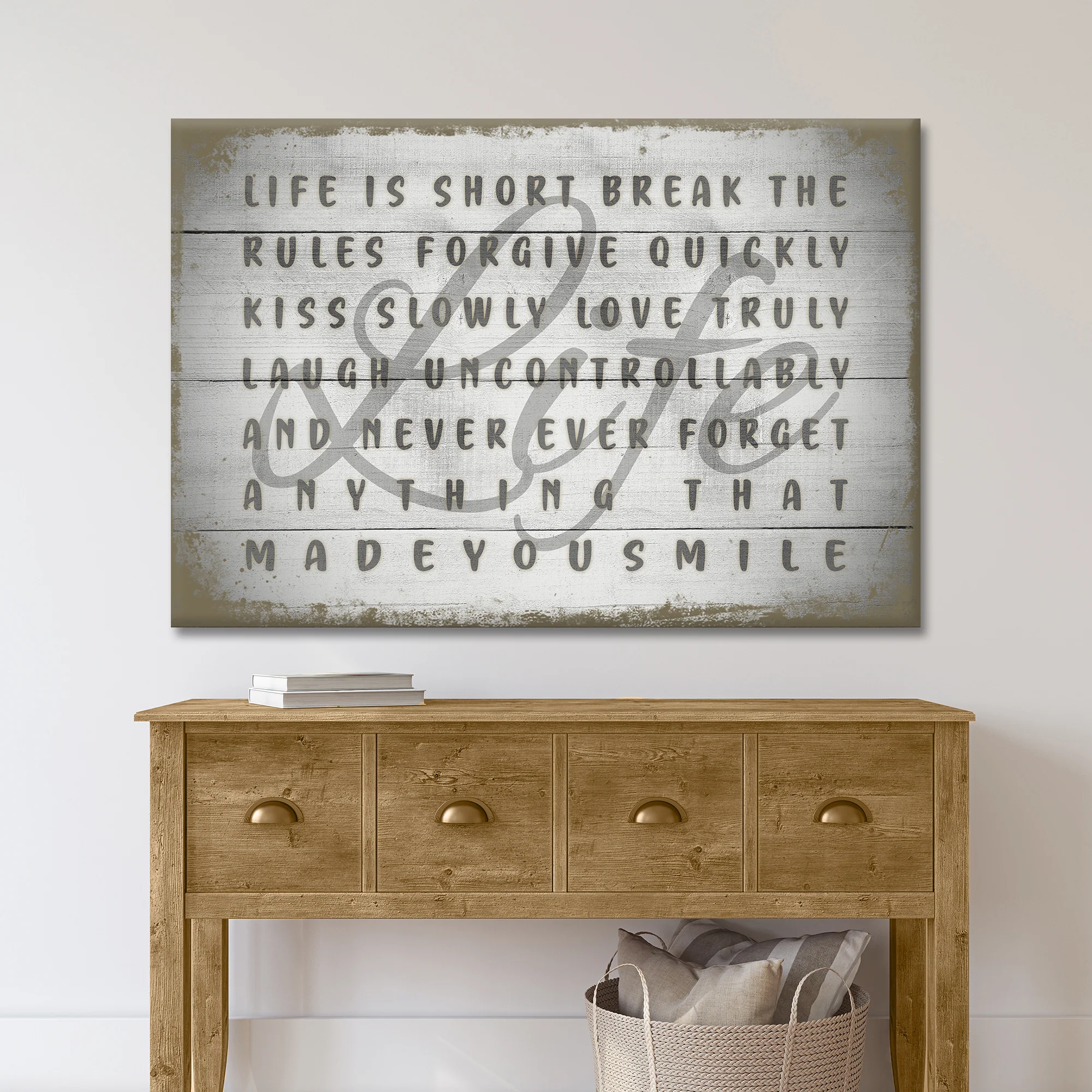 Life Is Short Make It Sweet Sign II - Image 2