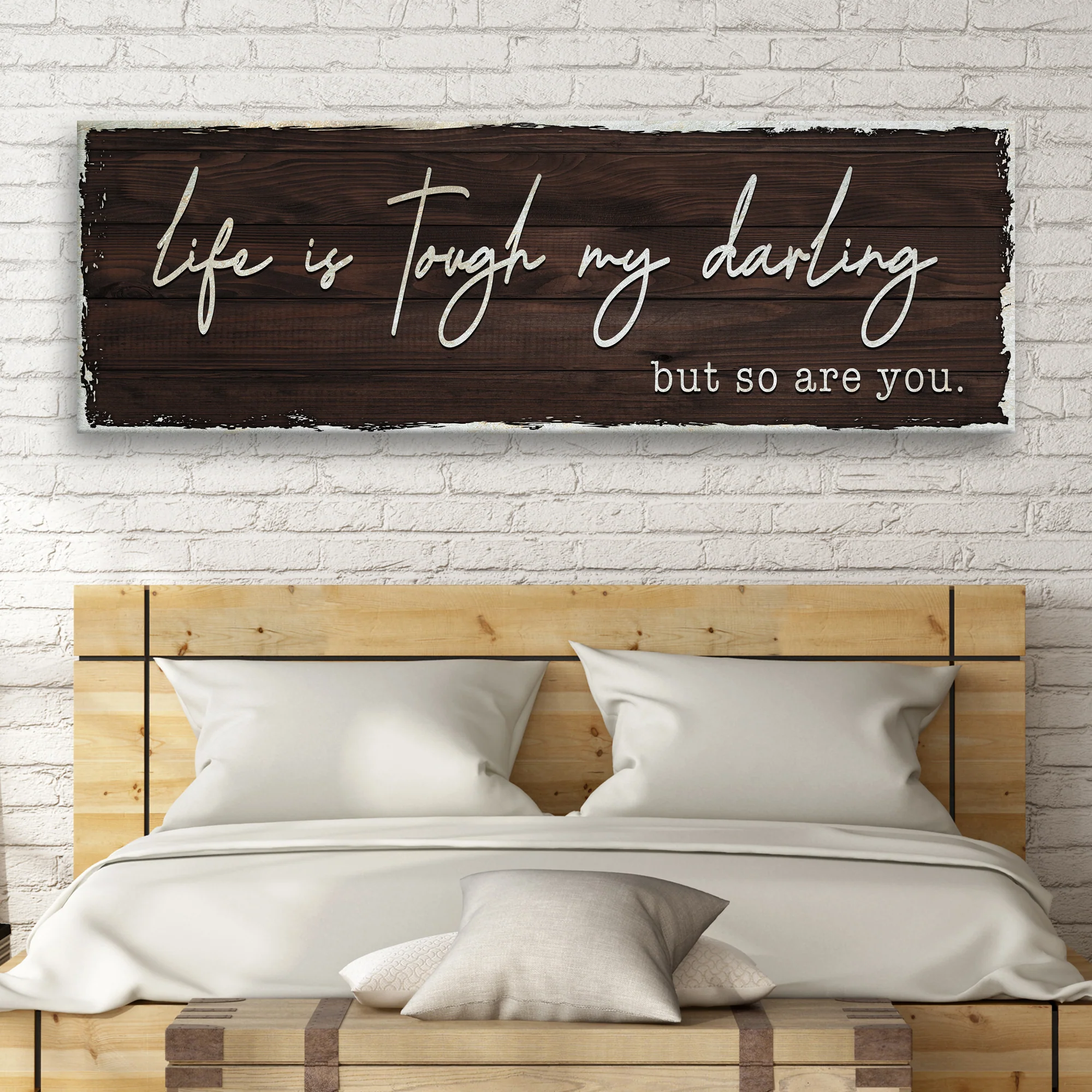 Life Is Tough My Darling Sign II - Image 2