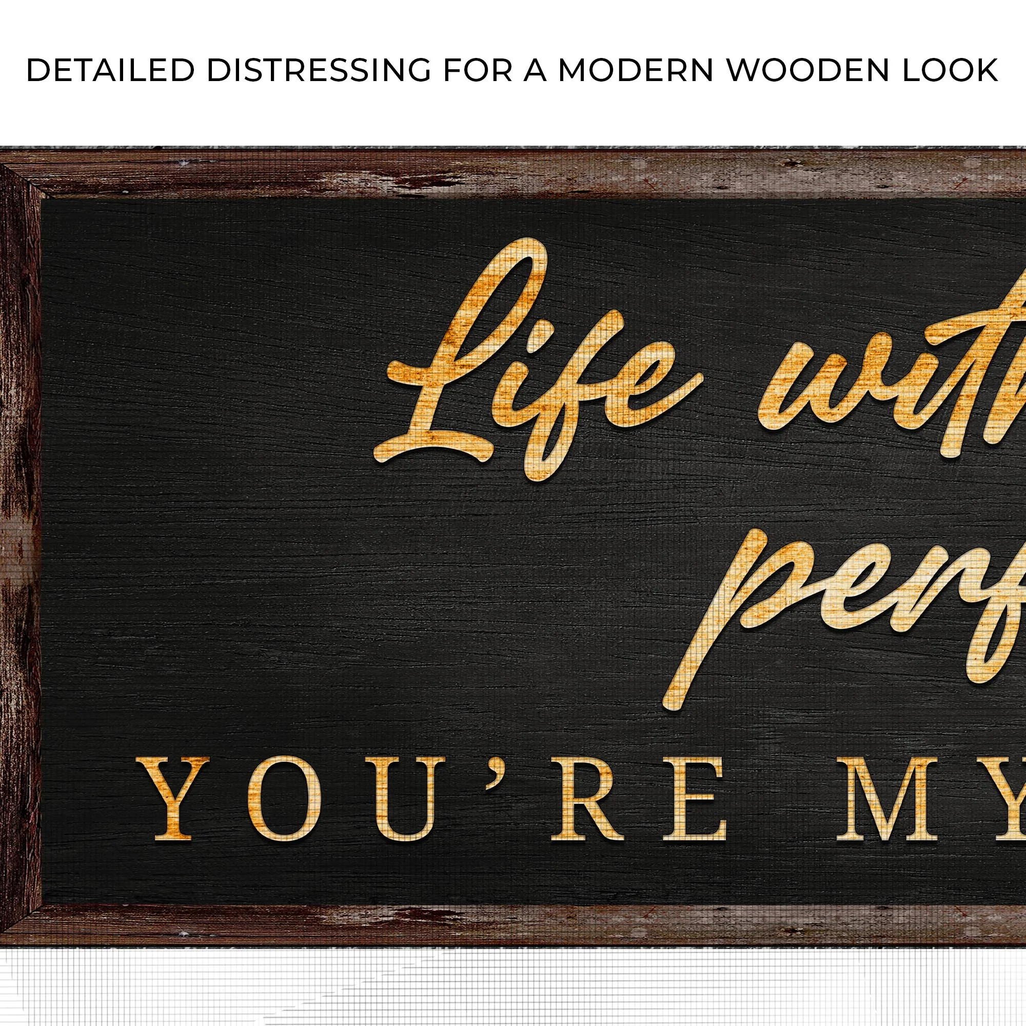 Life With You Makes Perfect Sense. You're My Best Friend Sign - Image 4