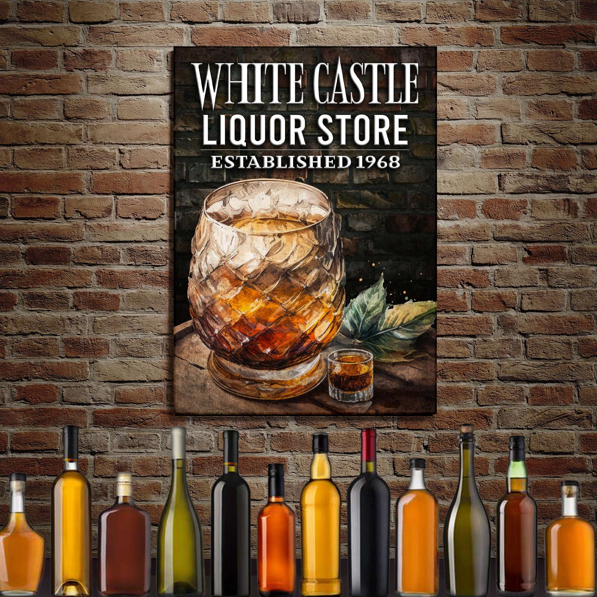 Liquor Store Sign III | Customizable Canvas - Image 3