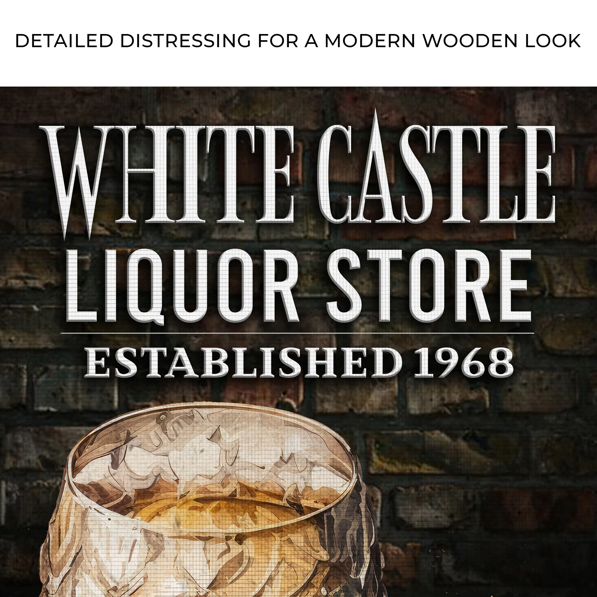 Liquor Store Sign III | Customizable Canvas - Image 4