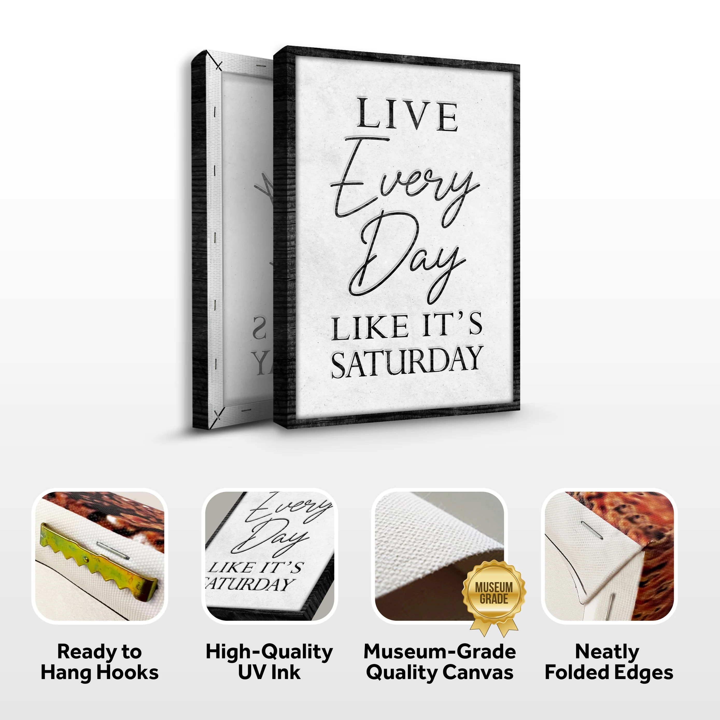 Live Every Day Like It's Saturday Sign II - Image 4