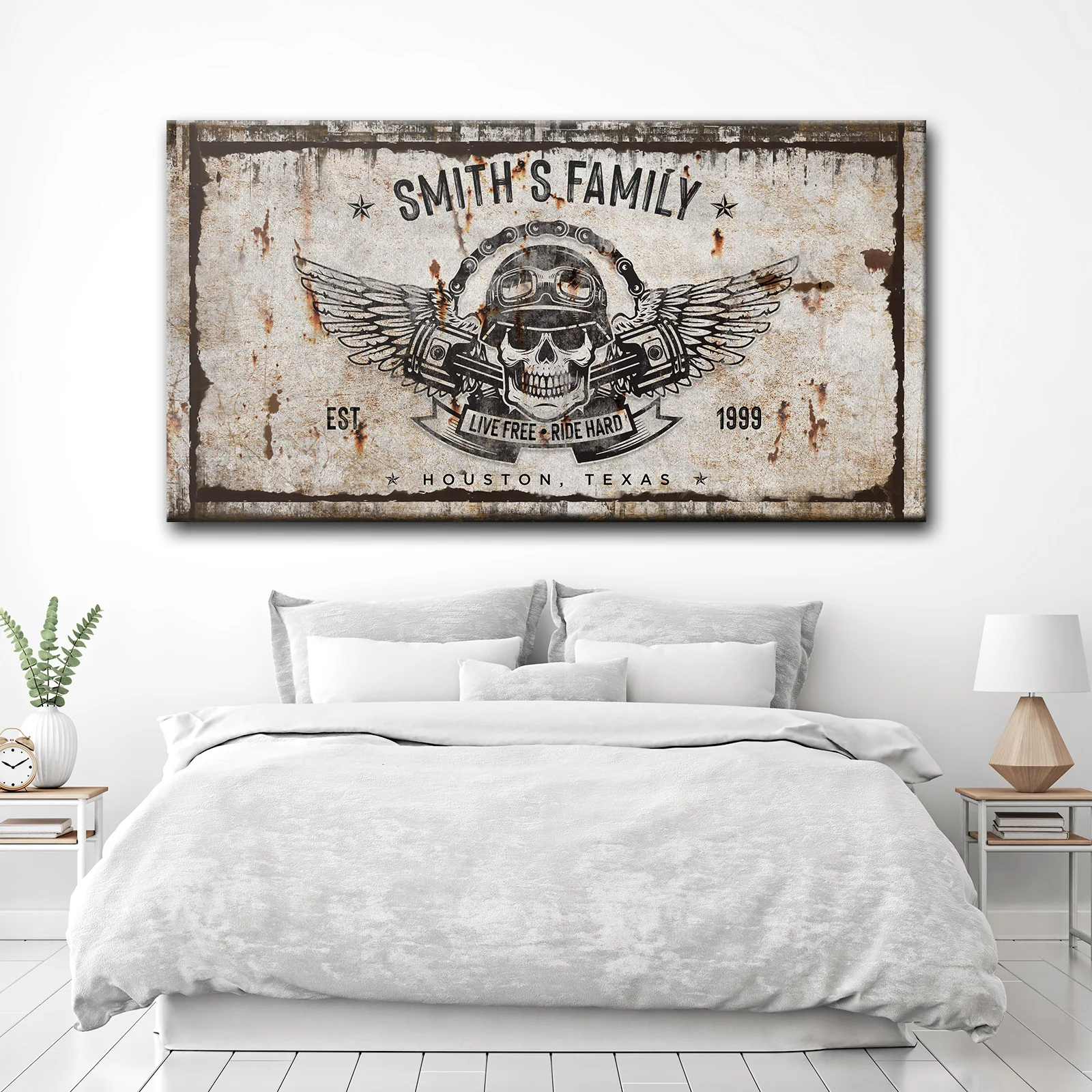 Live Free Ride Hard Sign - Image 6