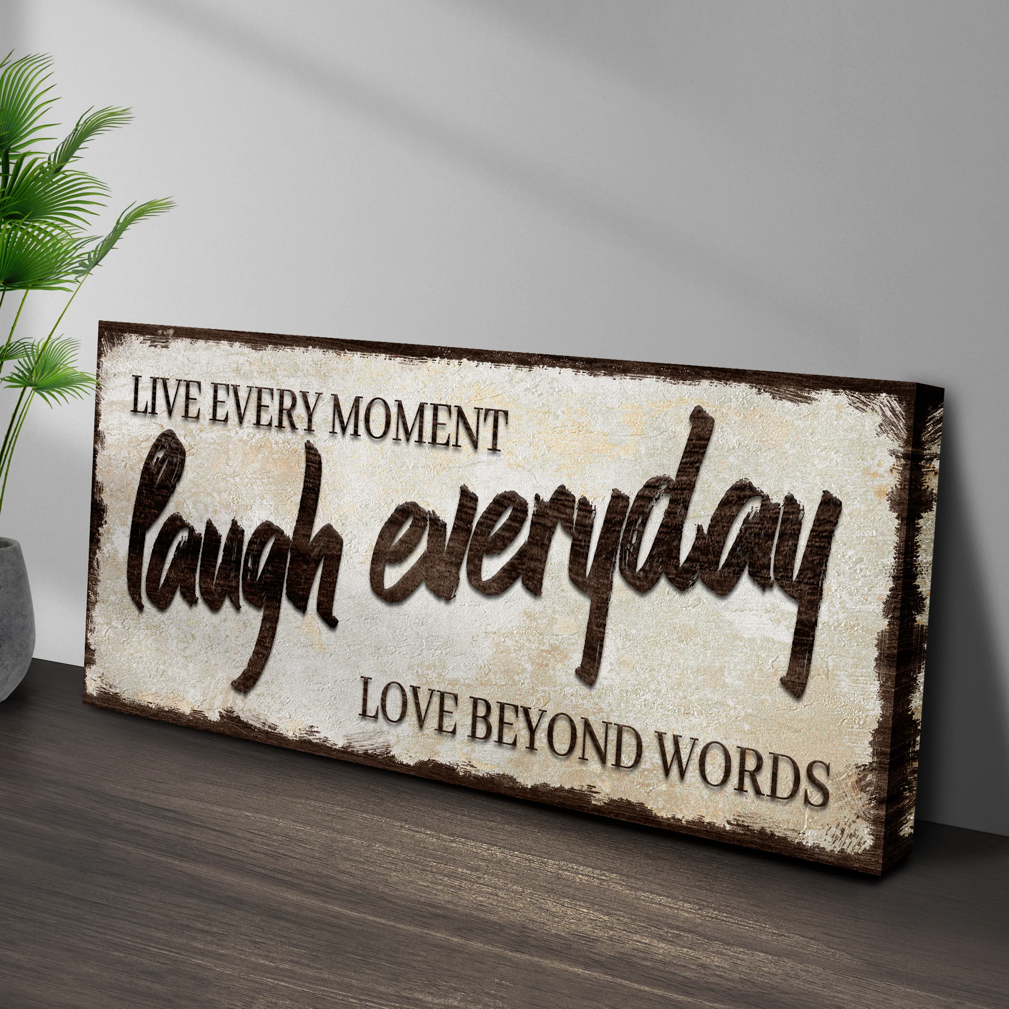 Live Laugh Love Inspirational  Sign V - Image 3