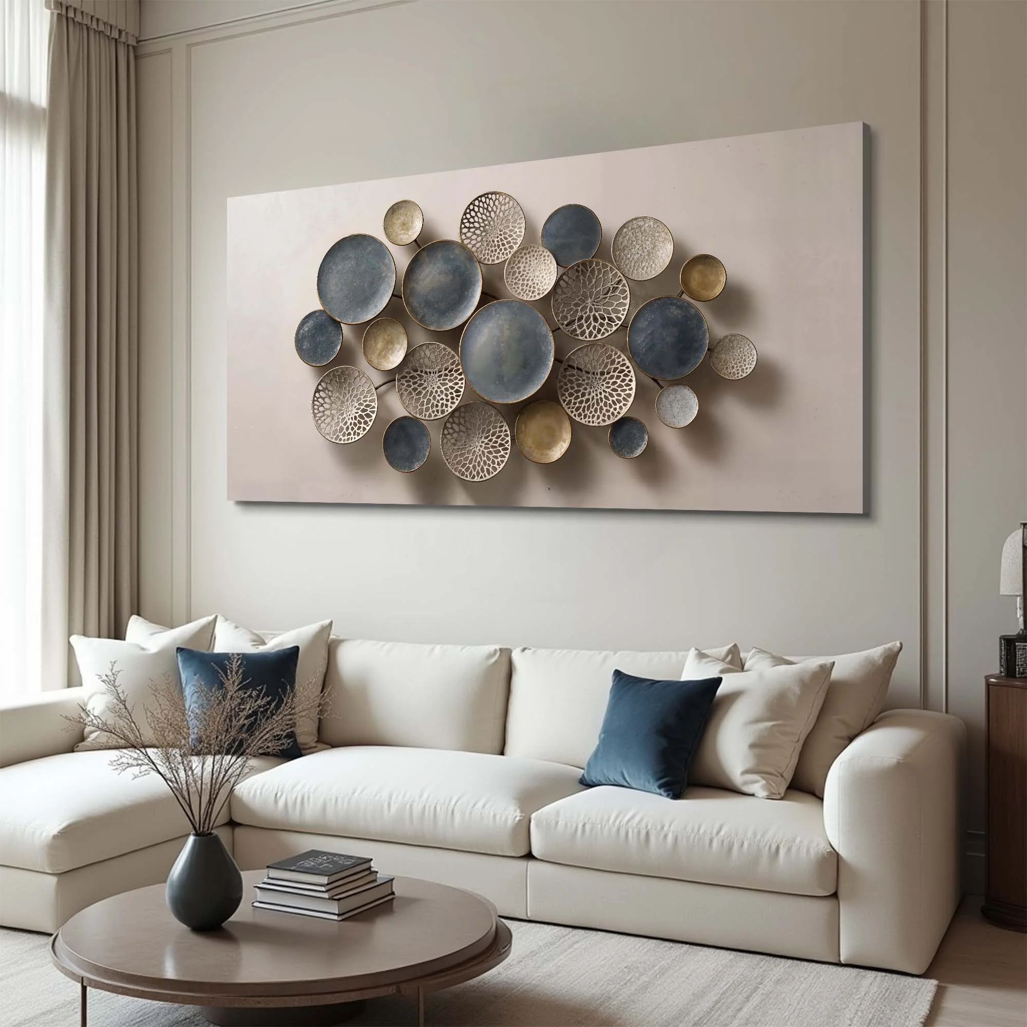 Lotus Leaf Abstract Wall Art IV - Image 2