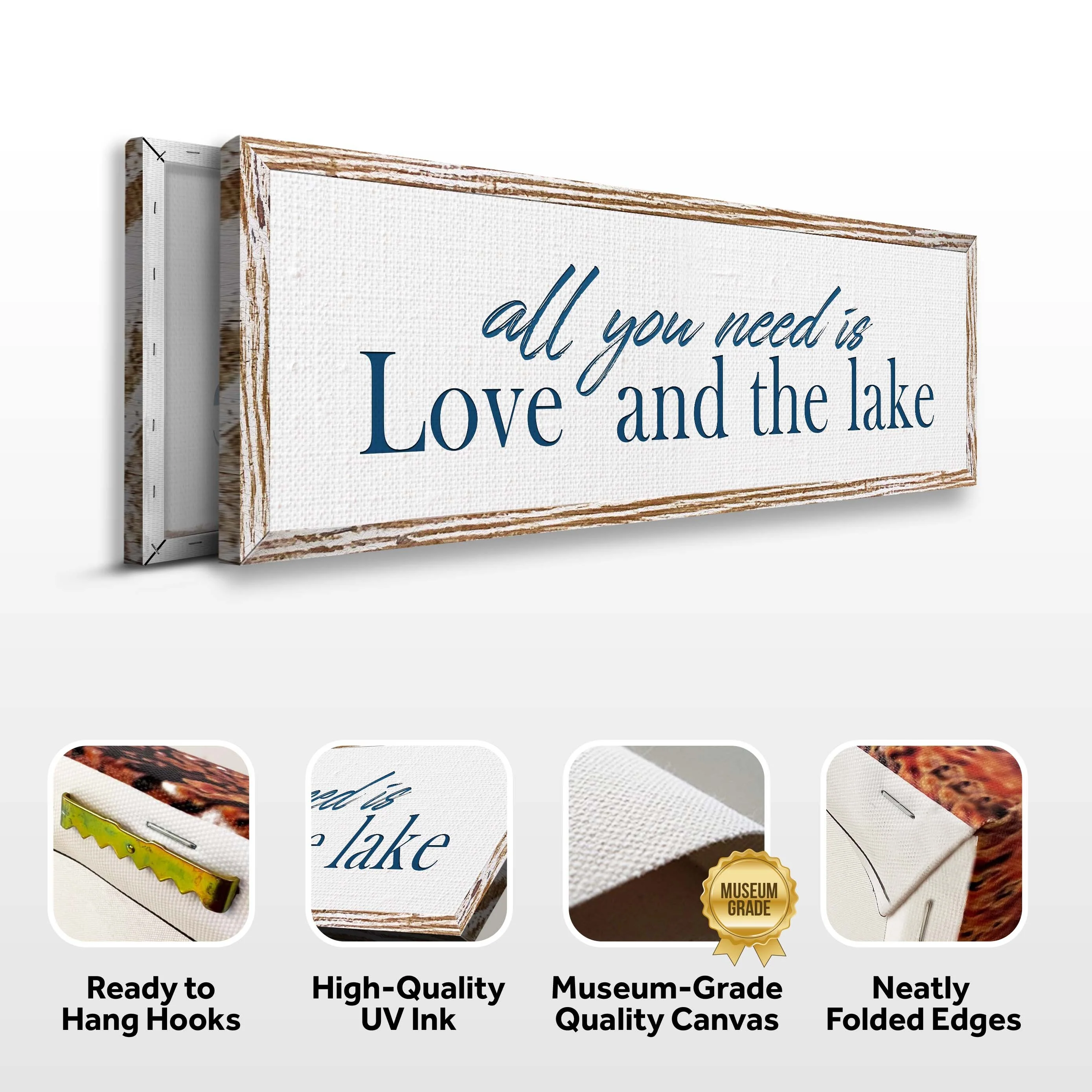 Love And The Lake Sign - Image 3