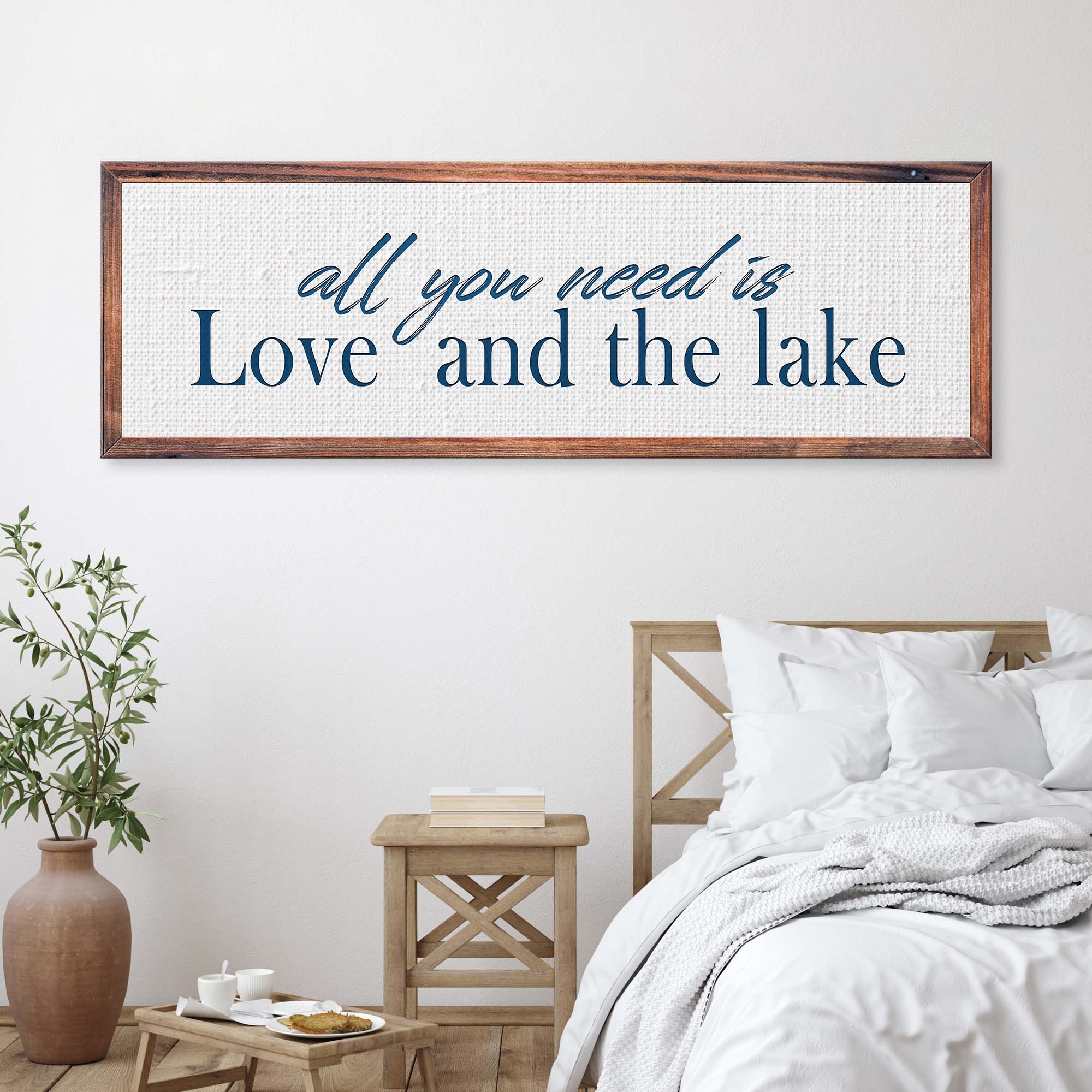 Love And The Lake Sign - Image 7