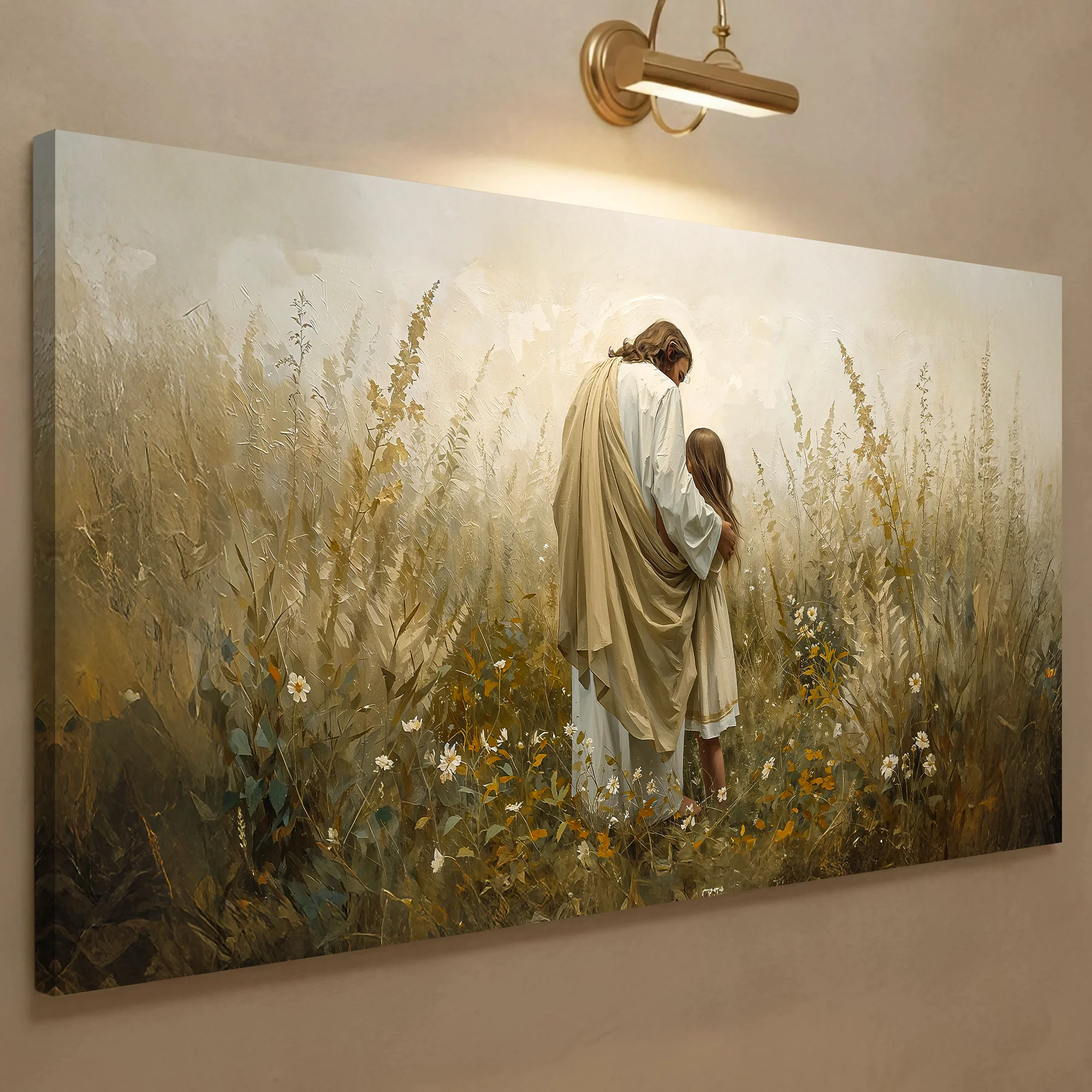 Love of Christ Abstract Faith Wall Art - Image 5