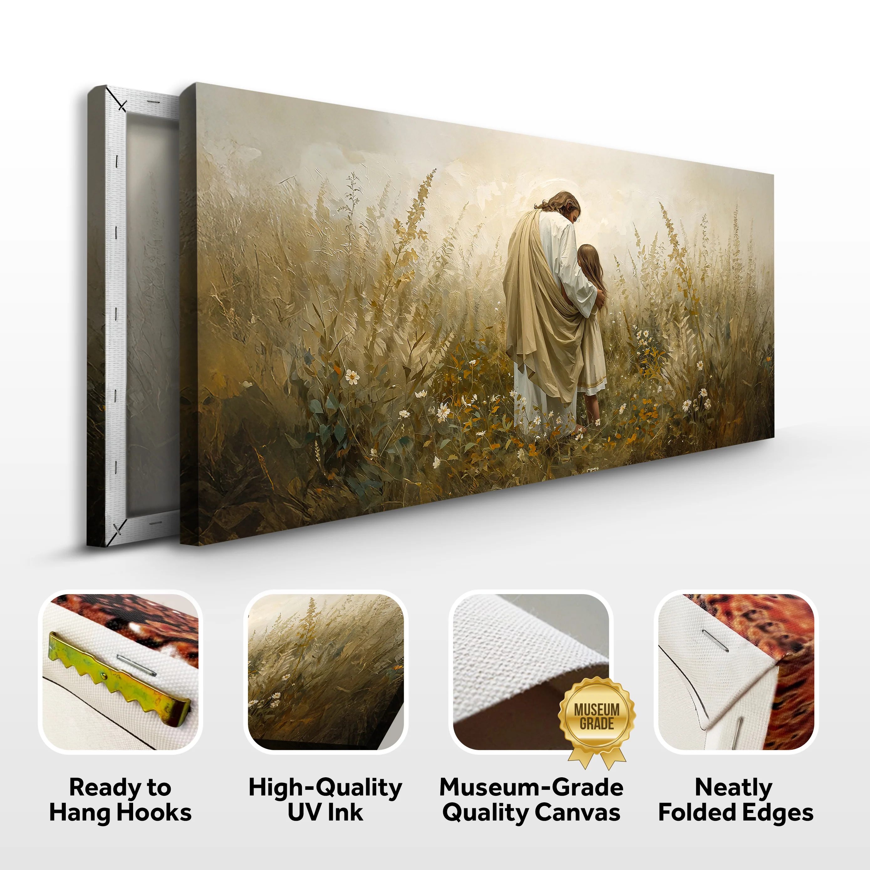 Love of Christ Abstract Faith Wall Art - Image 8