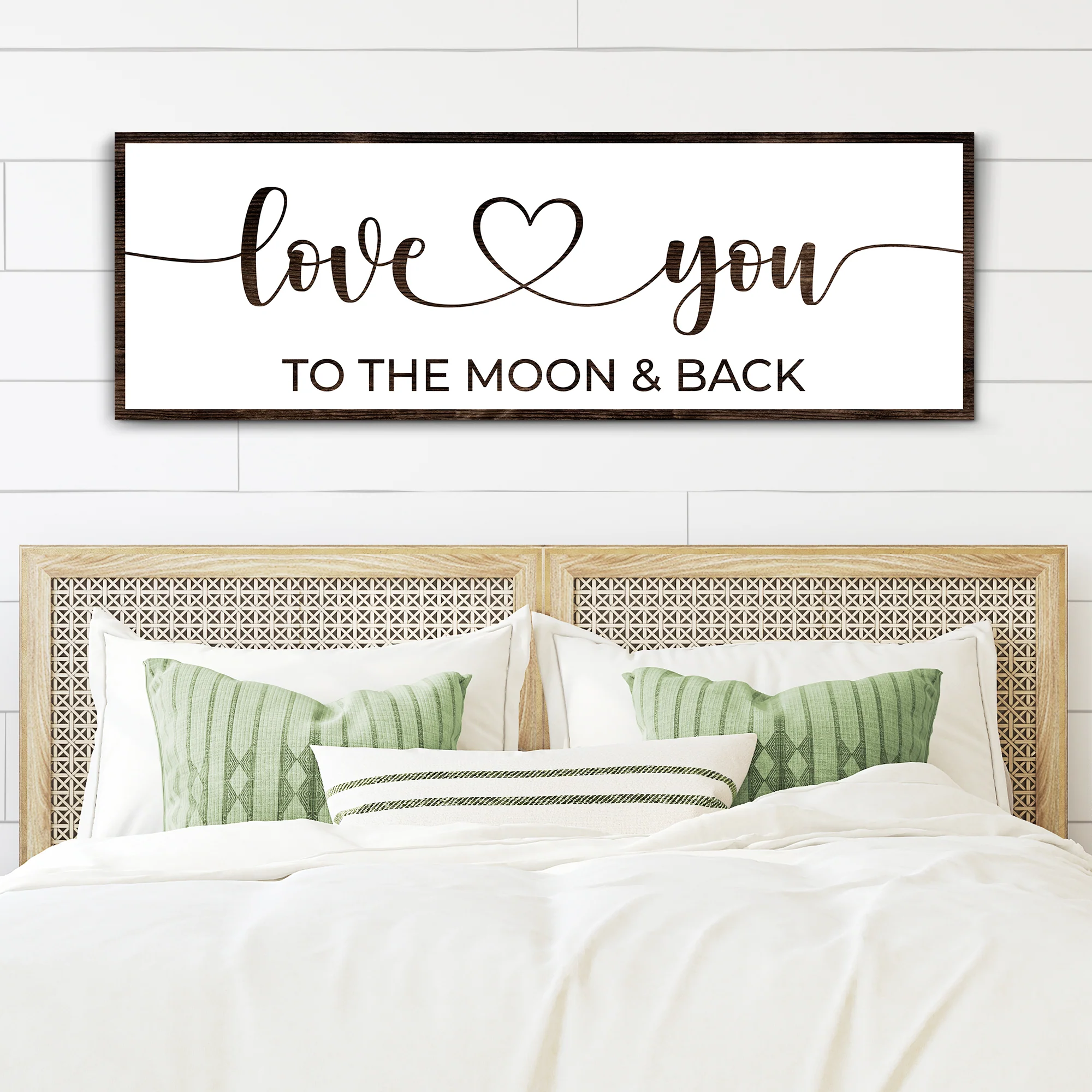 Love You To The Moon And Back Sign II - Image 3