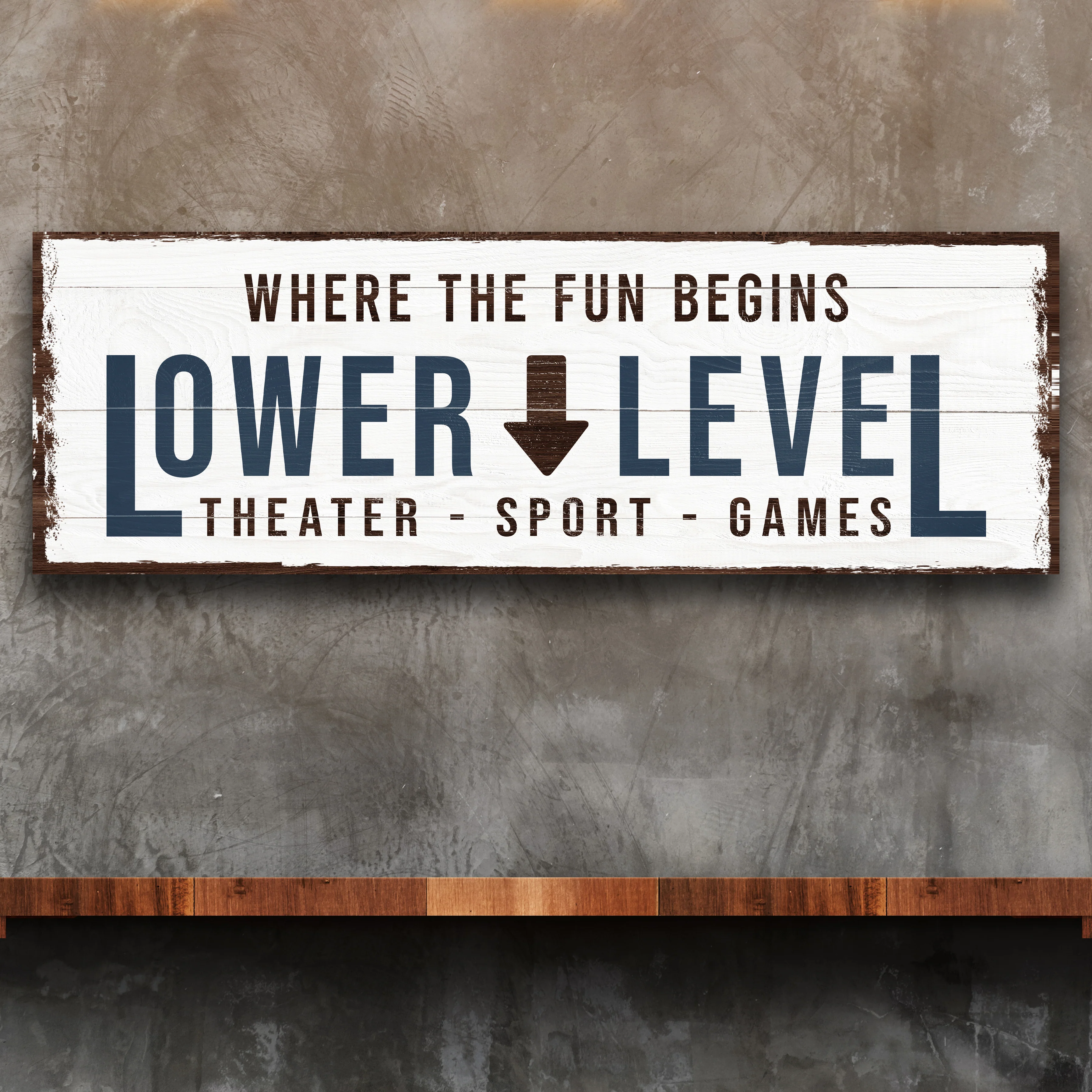 Lower Level Sign III - Image 3